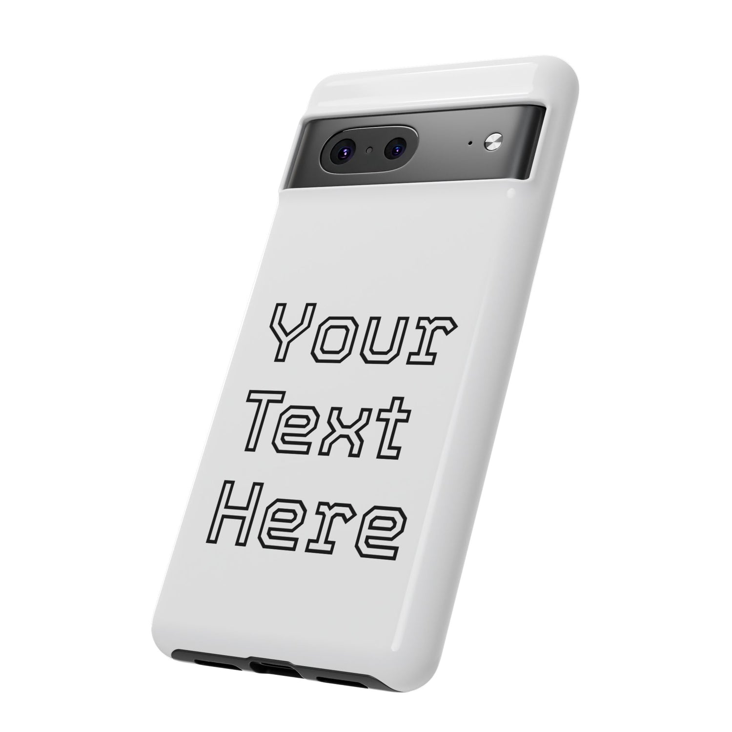 Custom Phone Case with Personalized Text, Tough Phone Cover, Unique Phone Accessory, Gift for Friends, Durable Mobile Case