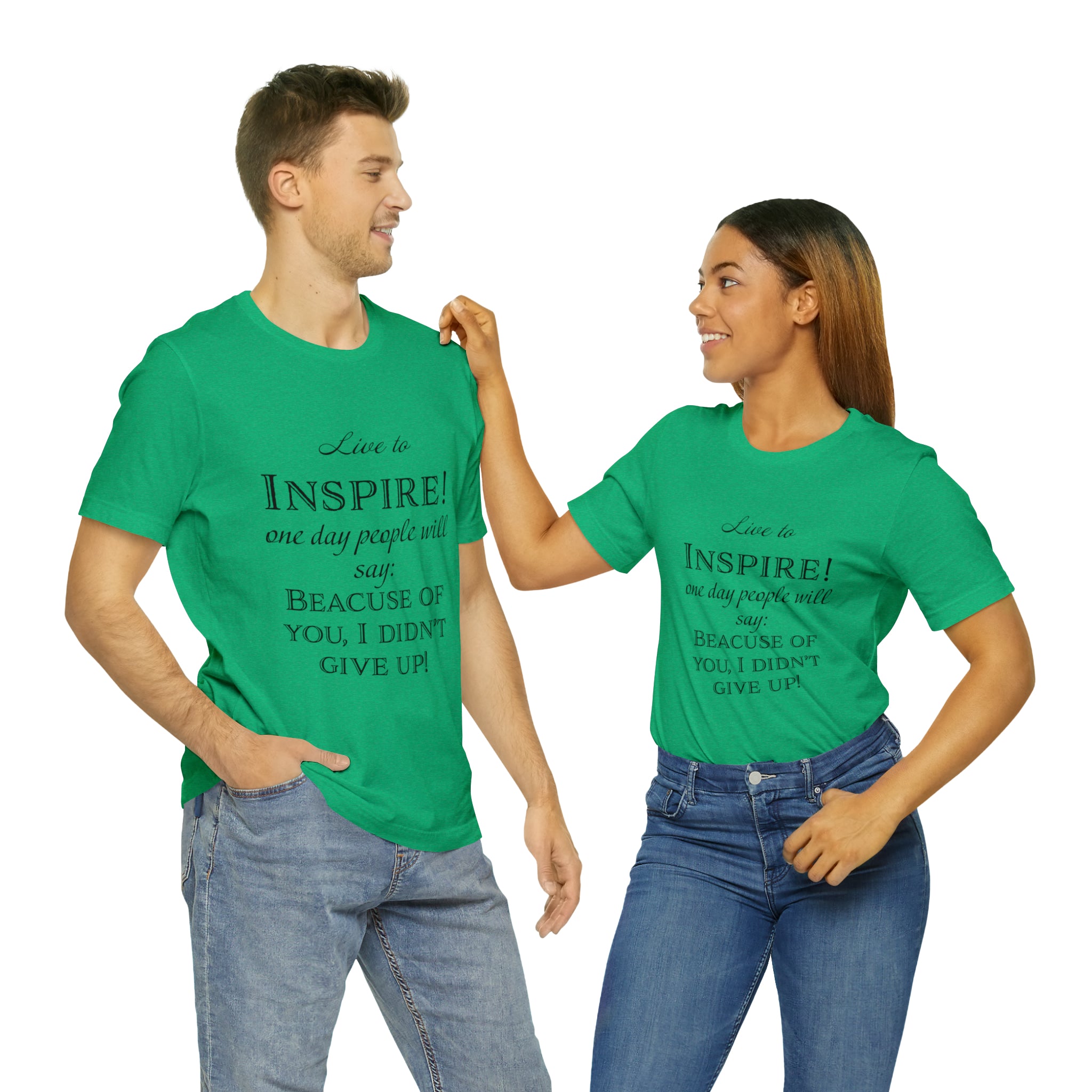 Inspire - Unisex Jersey Short Sleeve Tee