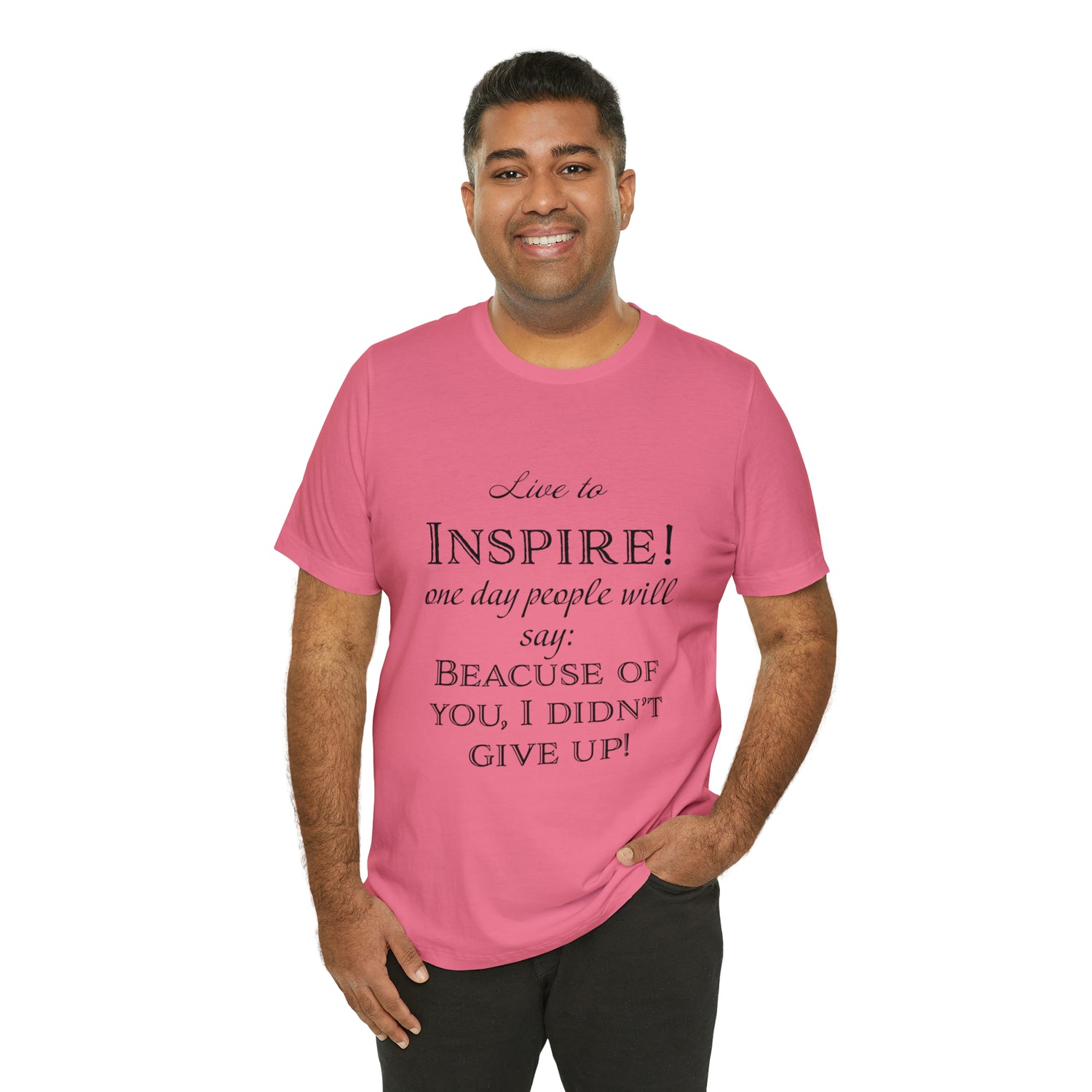 Inspire - Unisex Jersey Short Sleeve Tee