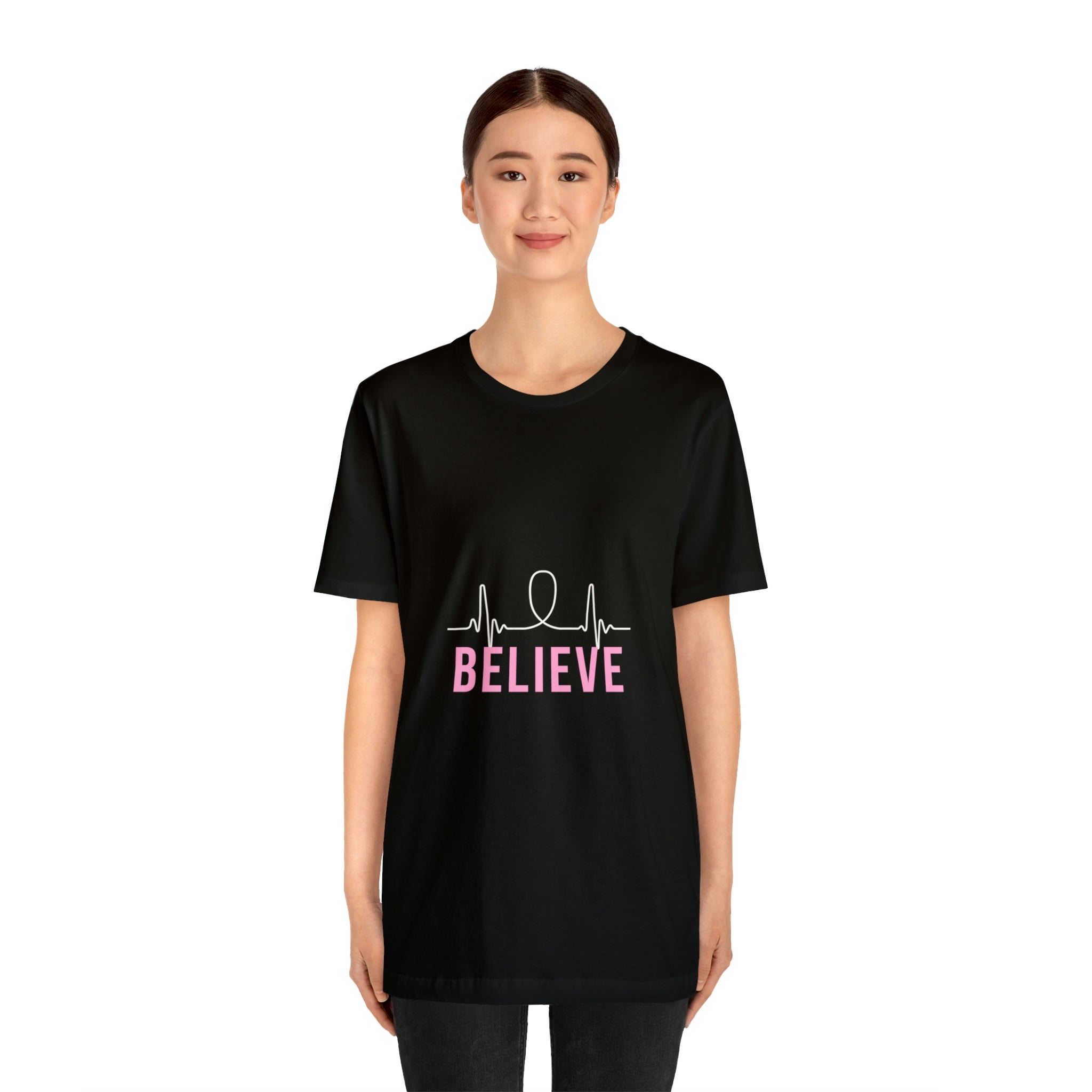 Believe - Unisex Jersey Short Sleeve Tee