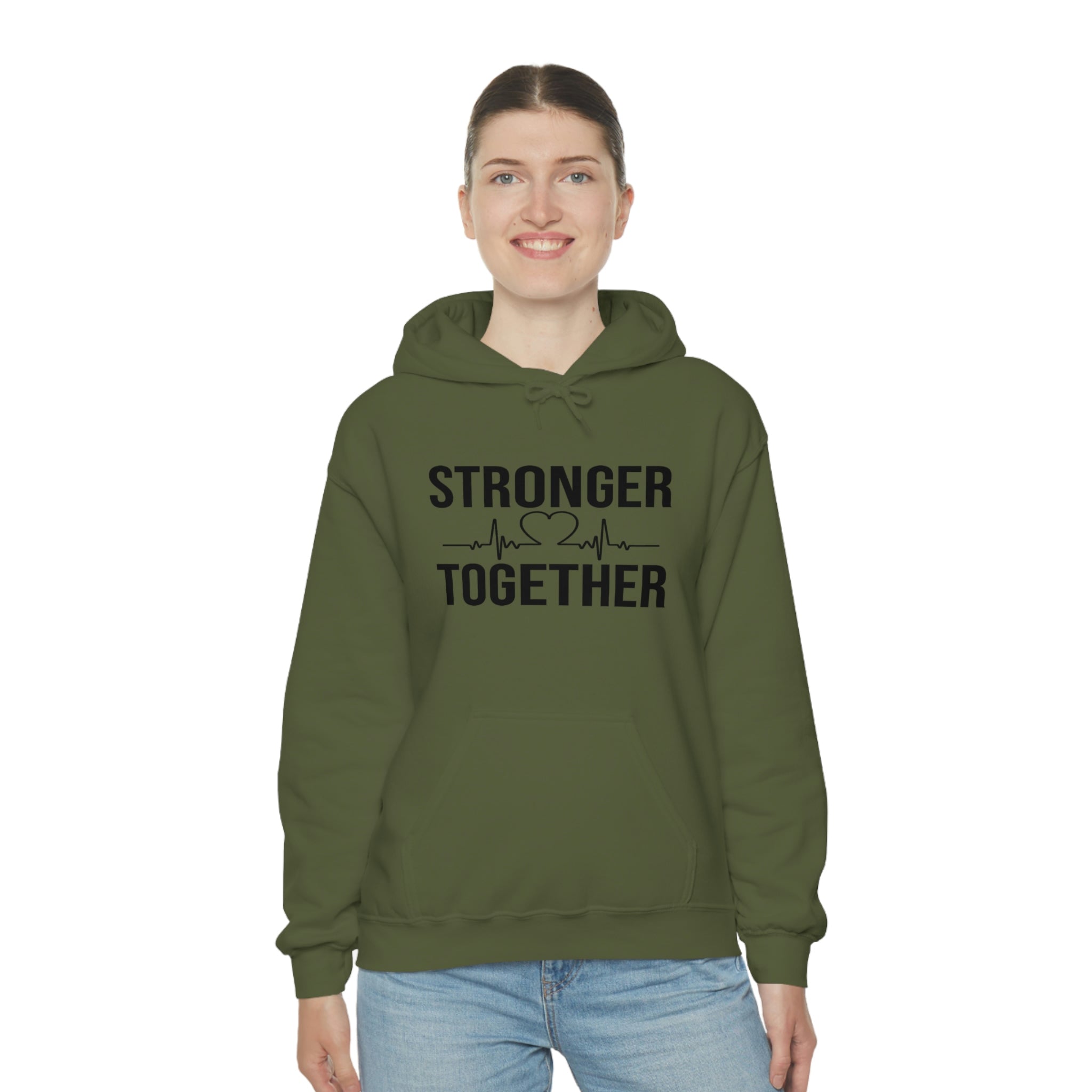 Stronger Together - Unisex Heavy Blend™ Hooded Sweatshirt