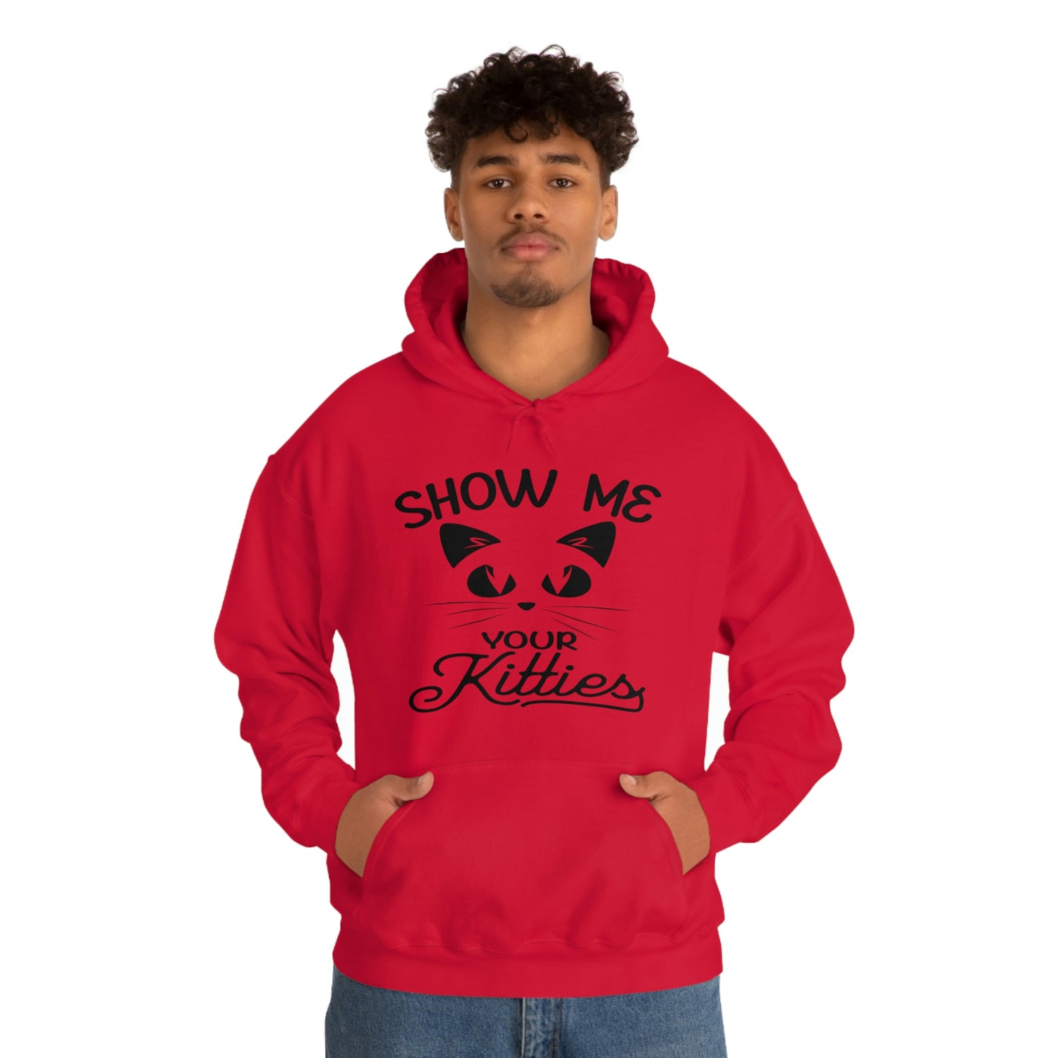 Show Me Your Kitties - Unisex Heavy Blend™ Hooded Sweatshirt