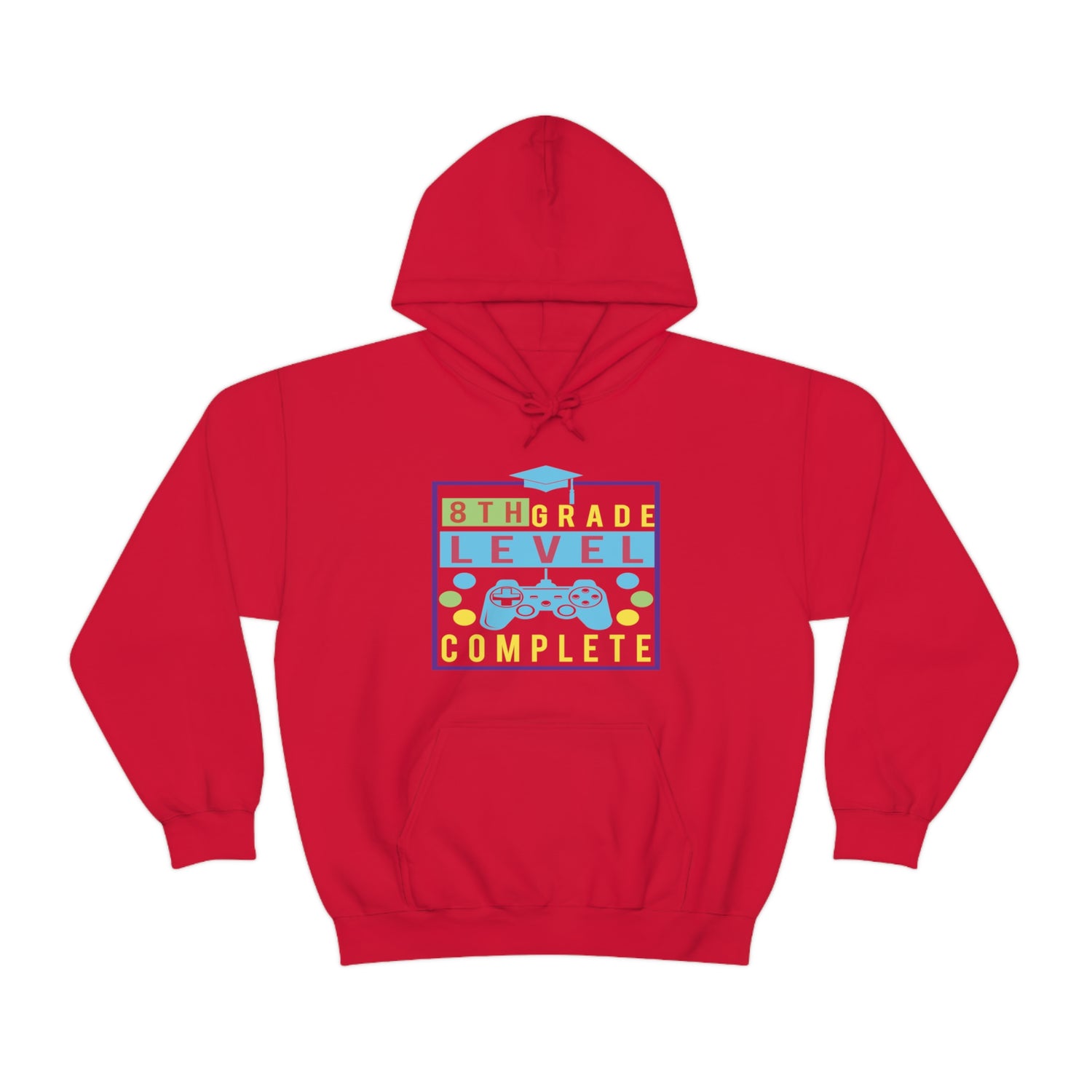 8th Grade Level Complete - Unisex Heavy Blend™ Hooded Sweatshirt