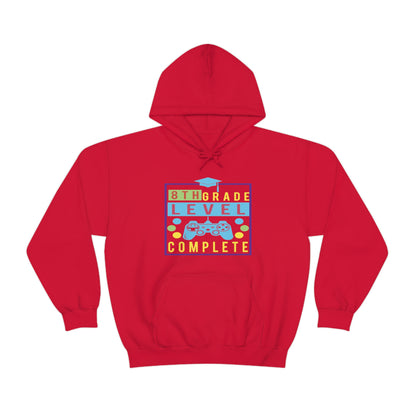 8th Grade Level Complete - Unisex Heavy Blend™ Hooded Sweatshirt