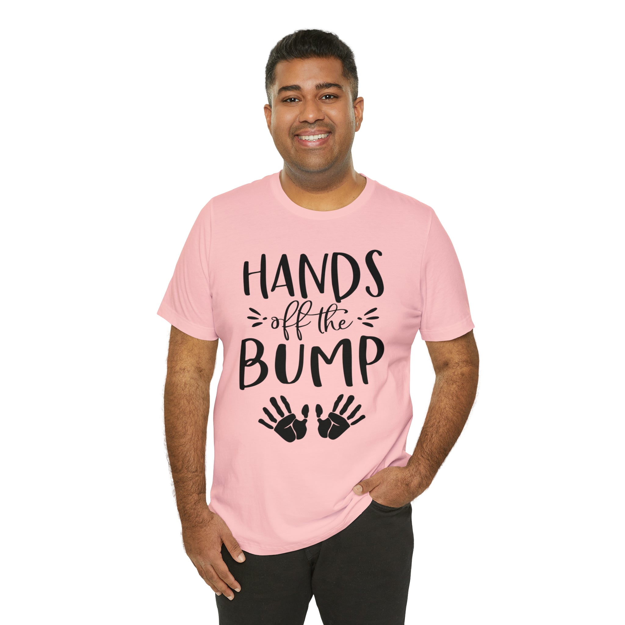 Hands Off The Bump - Unisex Jersey Short Sleeve Tee