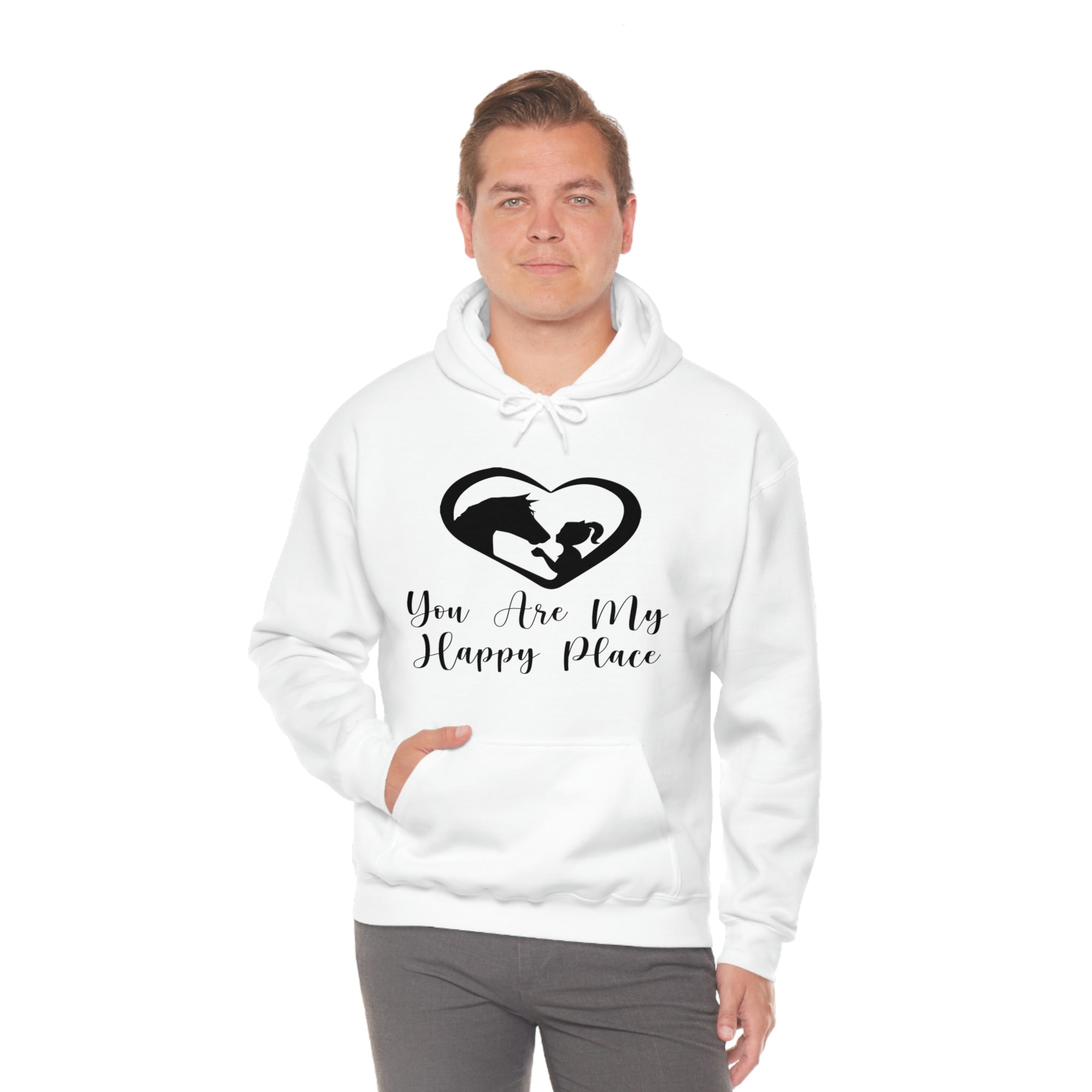 You Are My Happy Place - Unisex Heavy Blend™ Hooded Sweatshirt