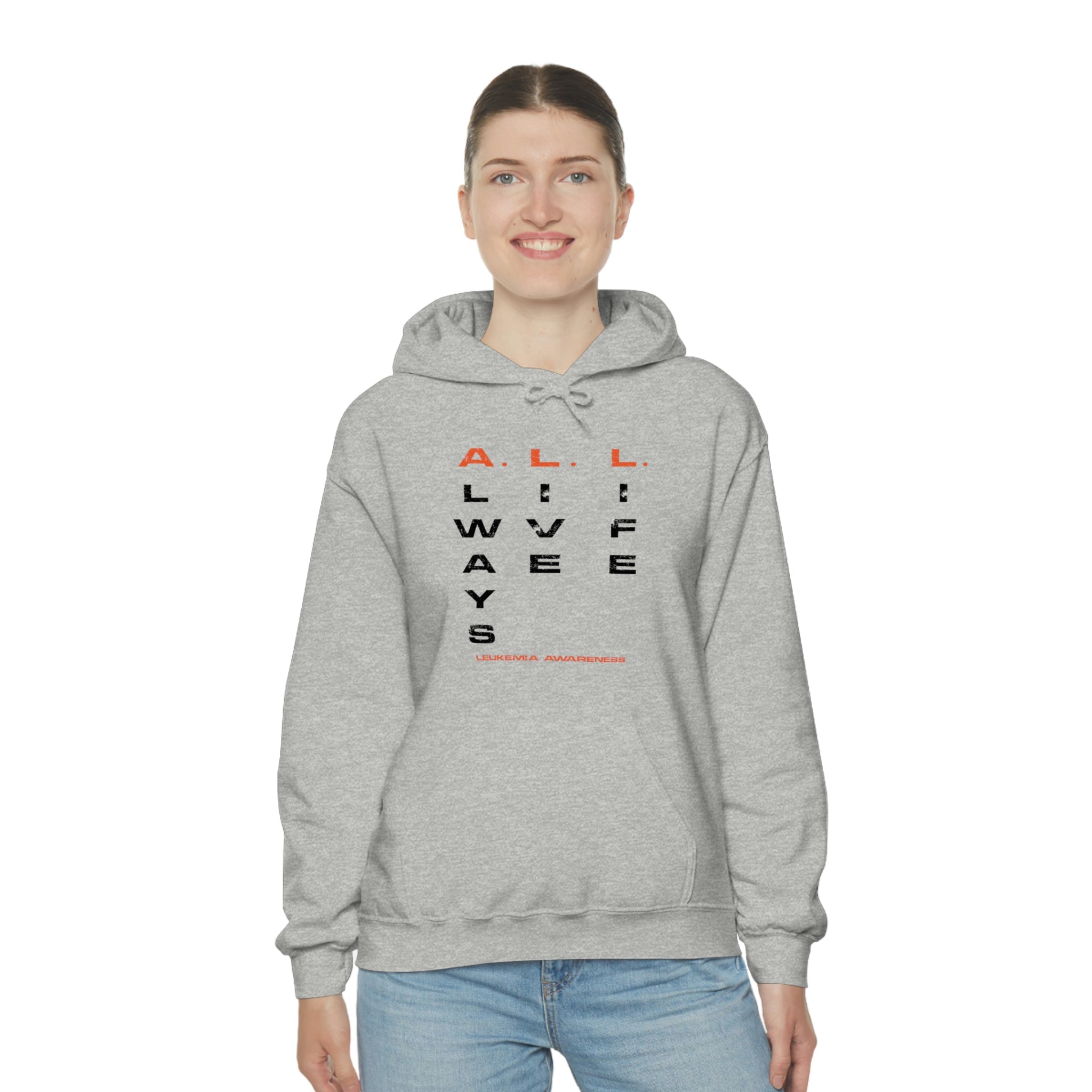 A.L.L. Always Live Life - Unisex Heavy Blend™ Hooded Sweatshirt