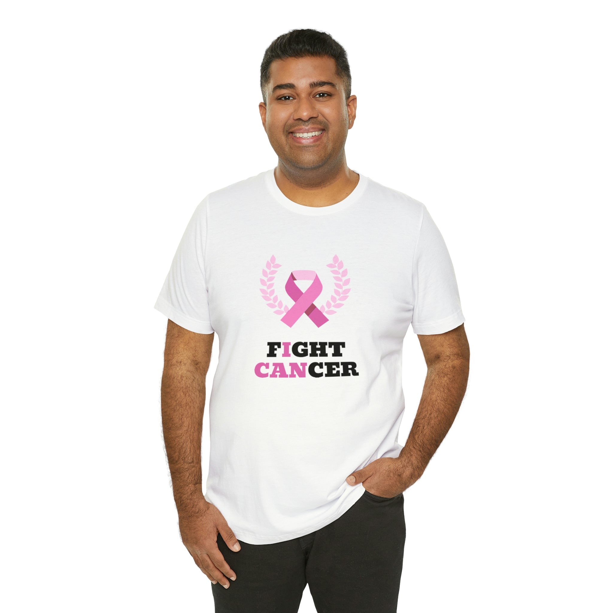 Fight Cancer I Can - Unisex Jersey Short Sleeve Tee