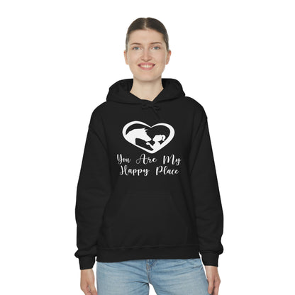 You Are My Happy Place - Unisex Heavy Blend™ Hooded Sweatshirt