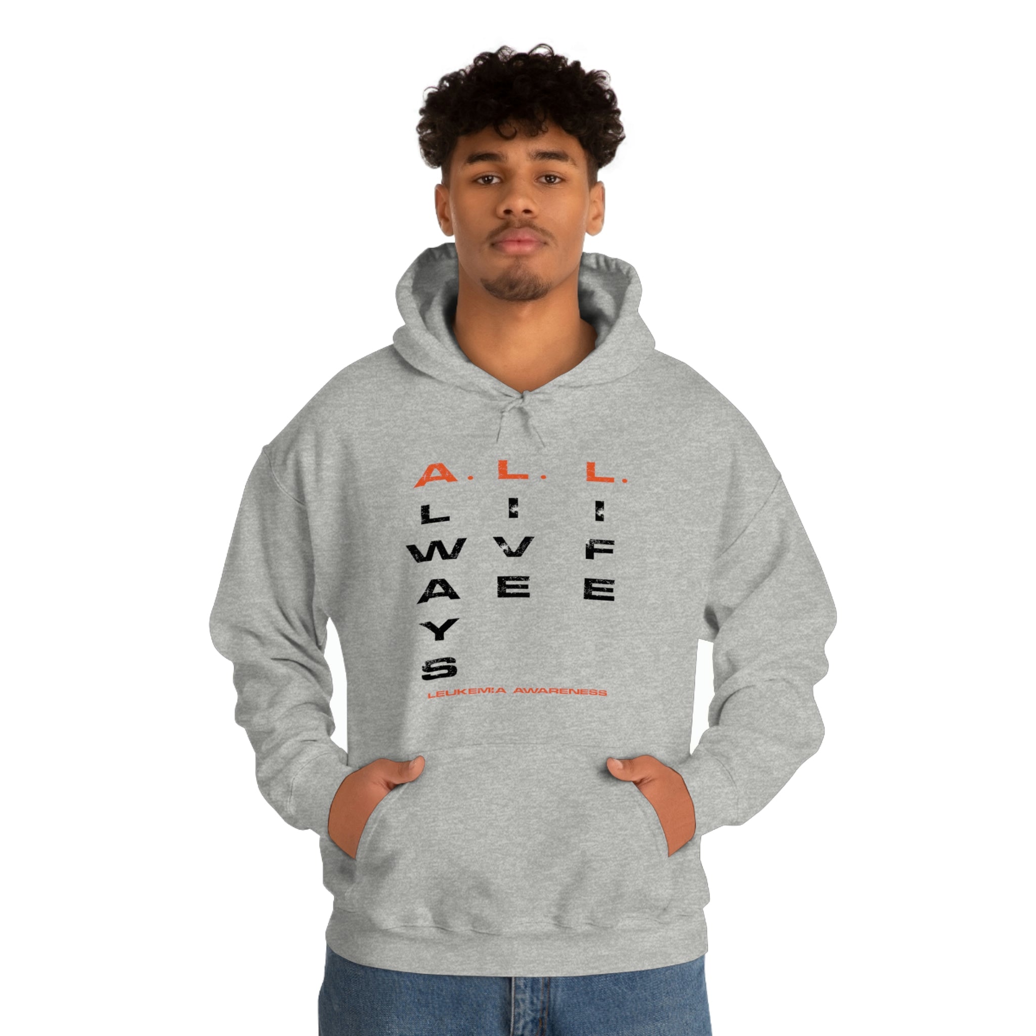 A.L.L. Always Live Life - Unisex Heavy Blend™ Hooded Sweatshirt