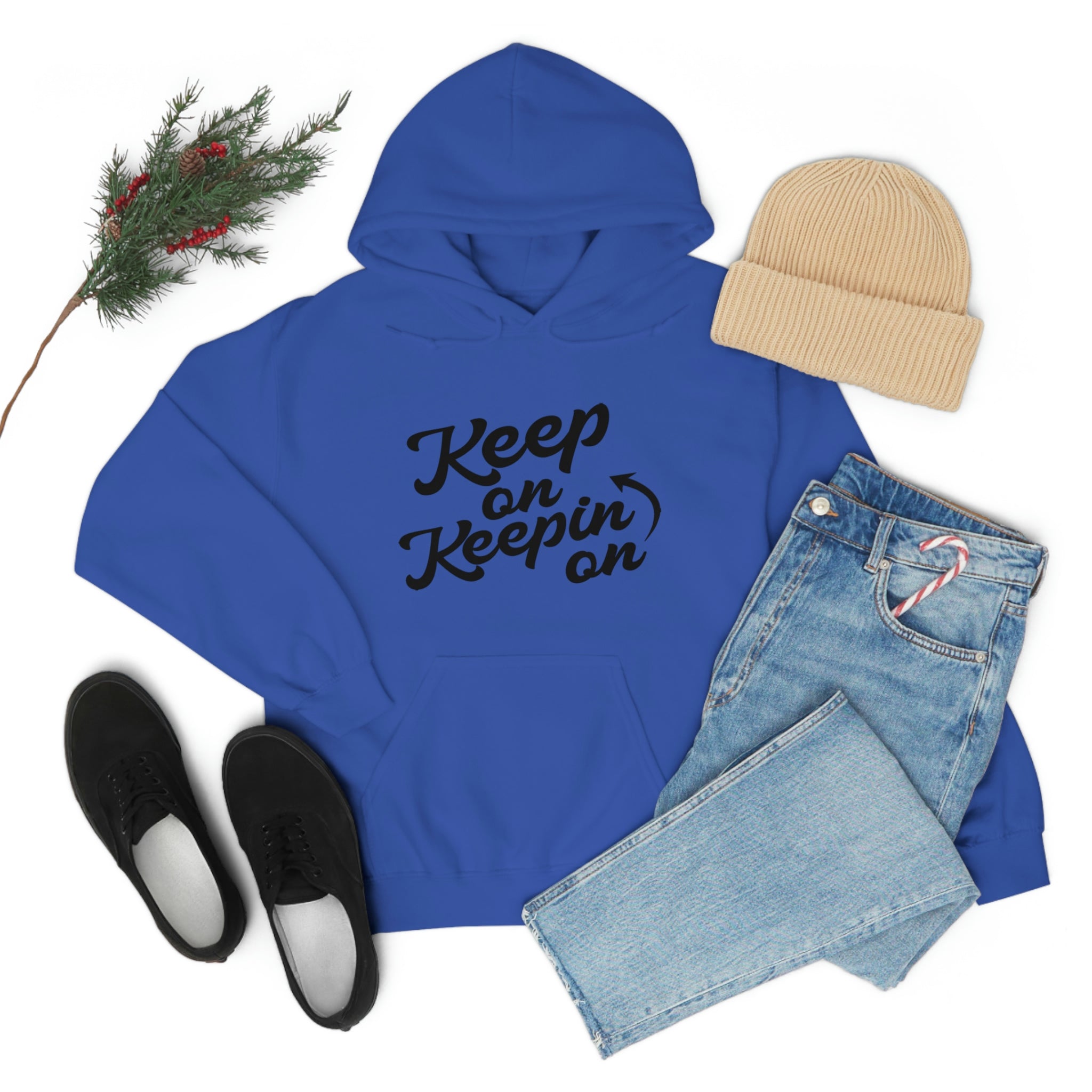 Keep On Keepin On - Unisex Heavy Blend™ Hooded Sweatshirt