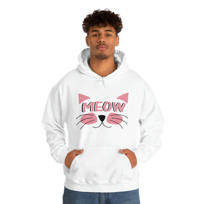 Meow - Unisex Heavy Blend™ Hooded Sweatshirt