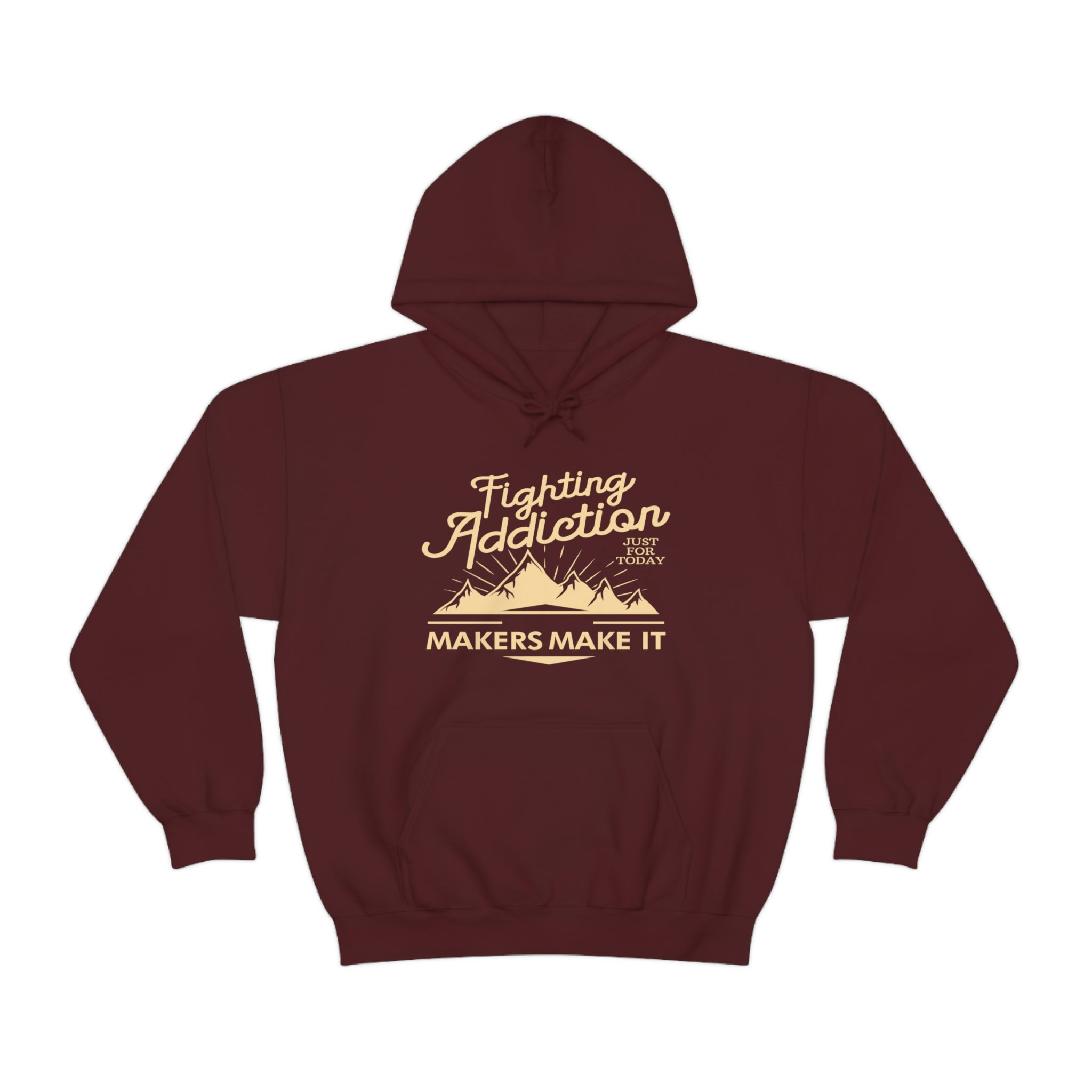 Fighting Addiction - Unisex Heavy Blend™ Hooded Sweatshirt