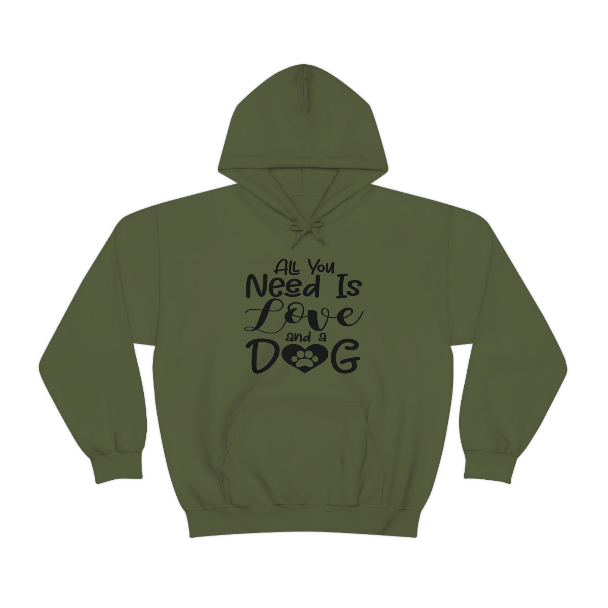 All You Need Is Love &amp; A Dog - Unisex Heavy Blend™ Hooded Sweatshirt