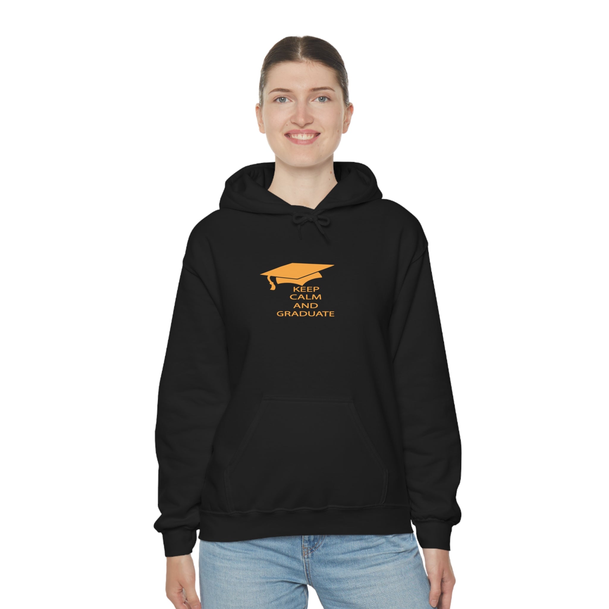 Keep Calm And Graduate - Unisex Heavy Blend™ Hooded Sweatshirt