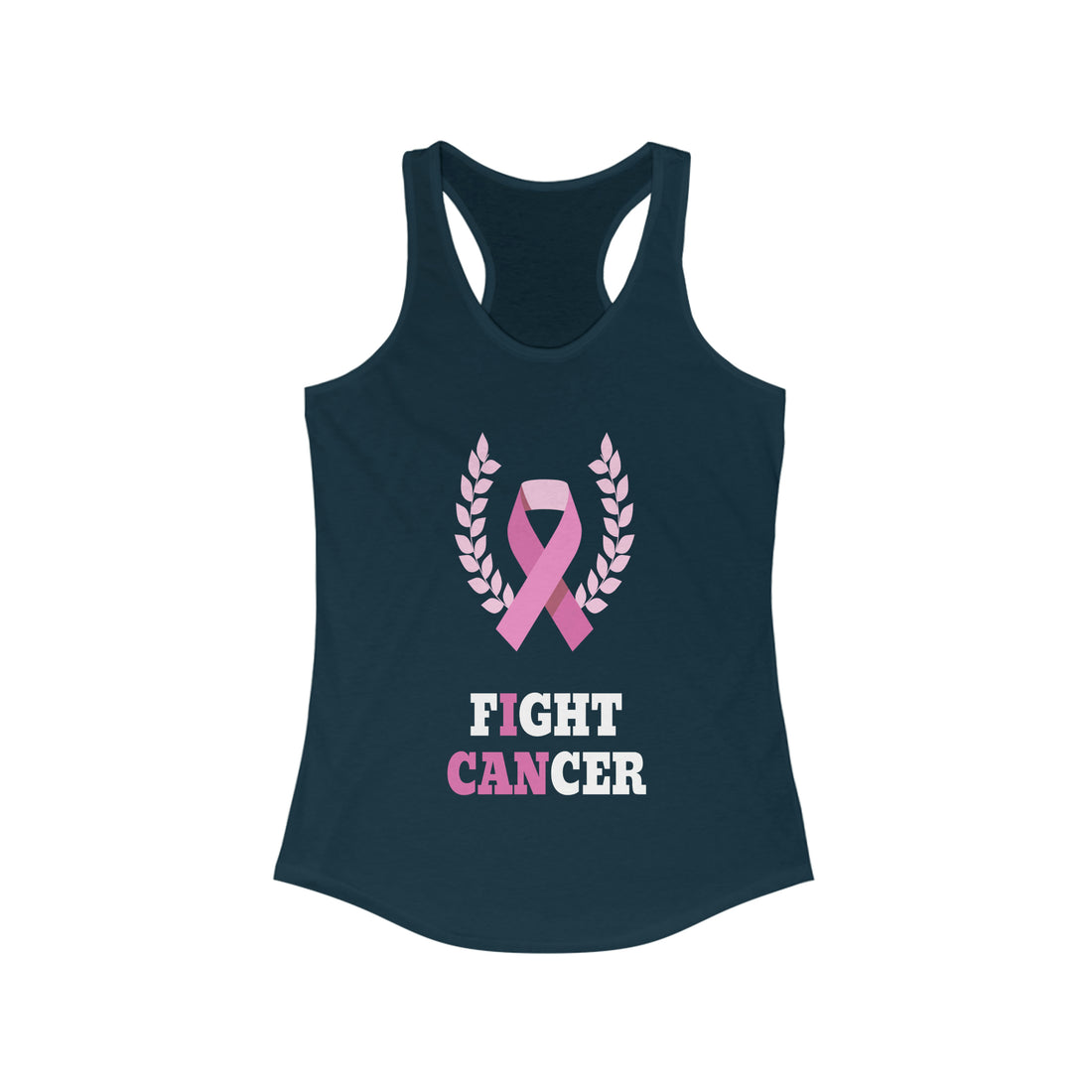 Fight Cancer I Can - Racerback Tank Top