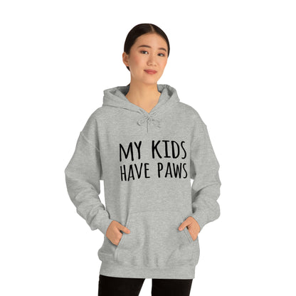 My Kids Have Paws - Unisex Heavy Blend™ Hooded Sweatshirt