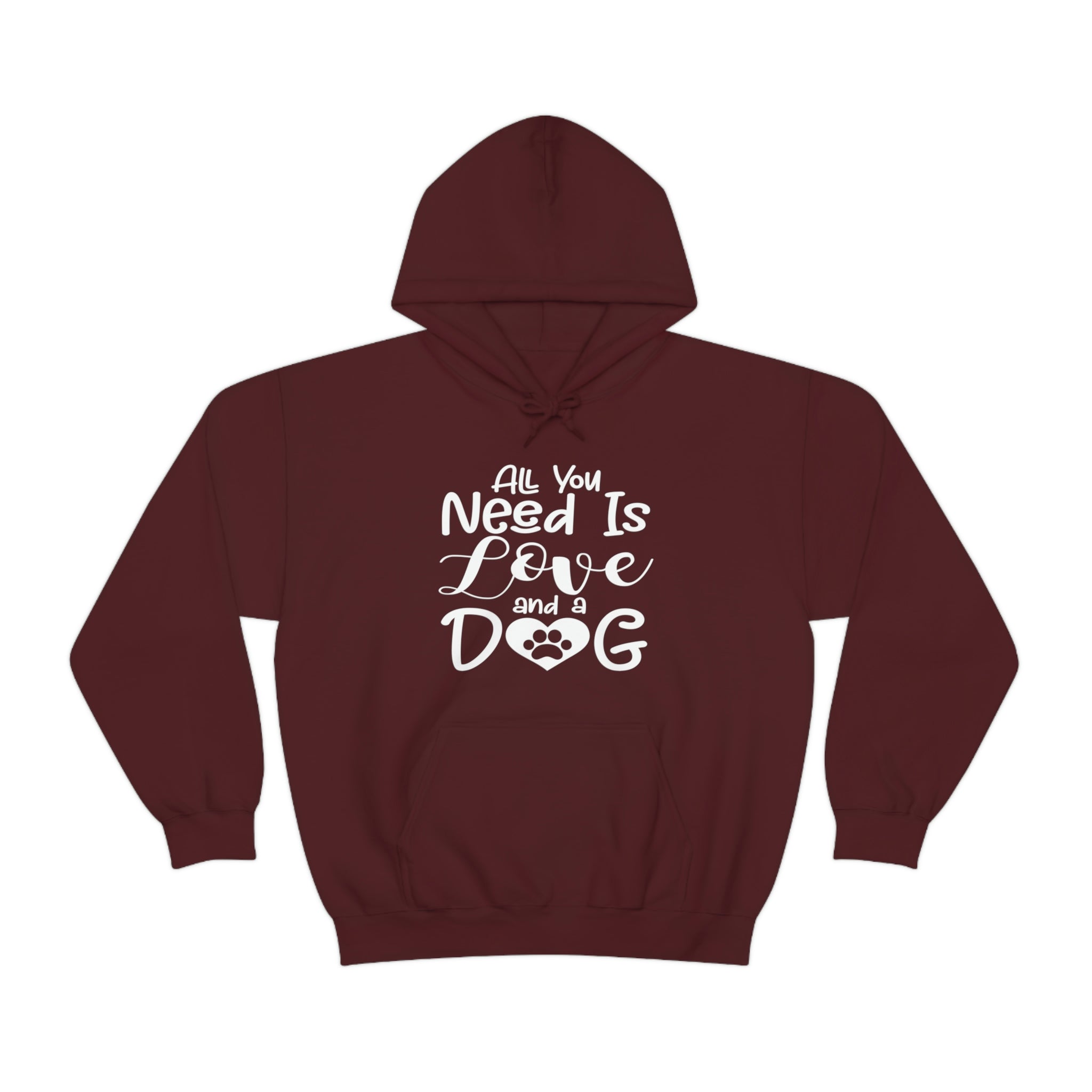 All You Need Is Love &amp; A Dog - Unisex Heavy Blend™ Hooded Sweatshirt