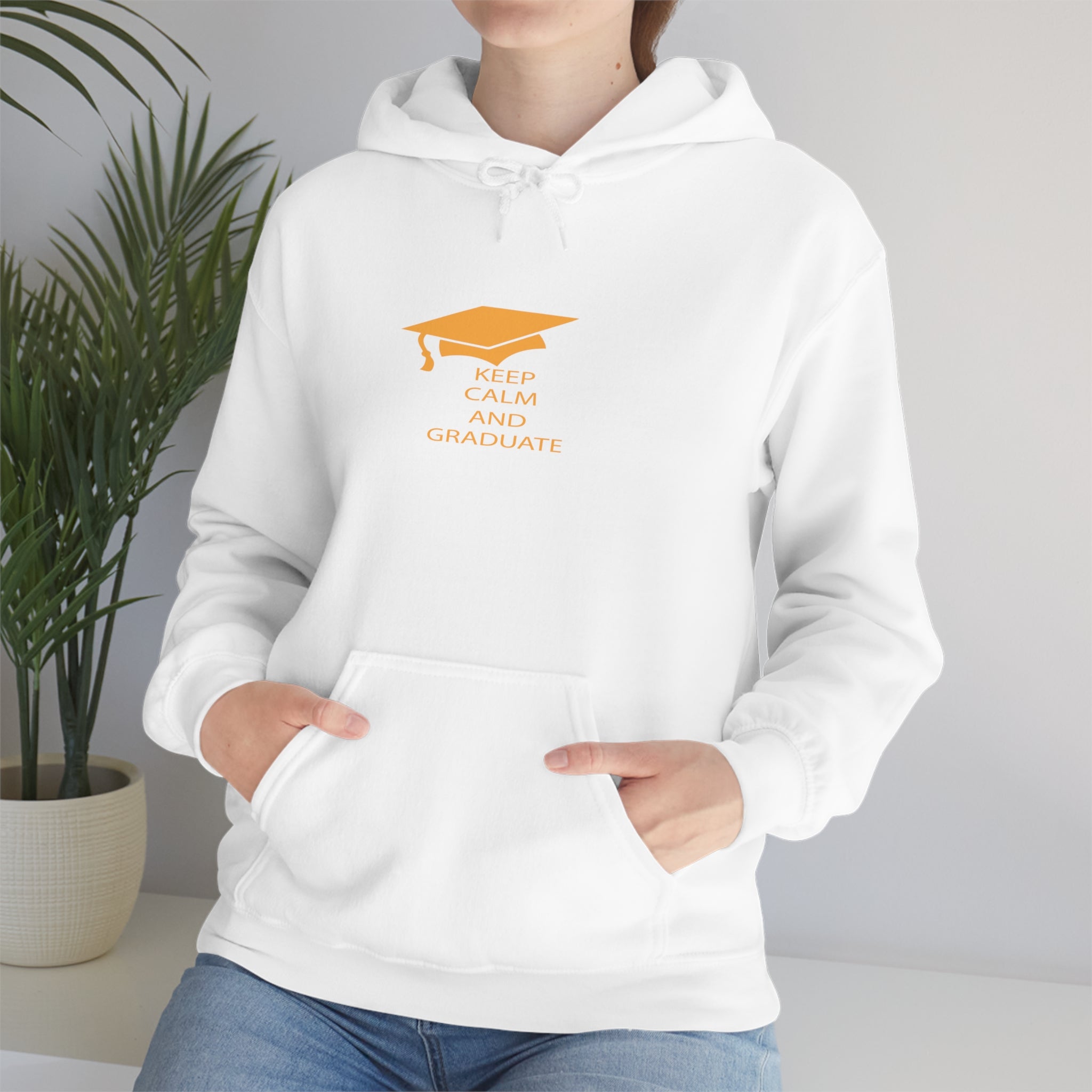 Keep Calm And Graduate - Unisex Heavy Blend™ Hooded Sweatshirt