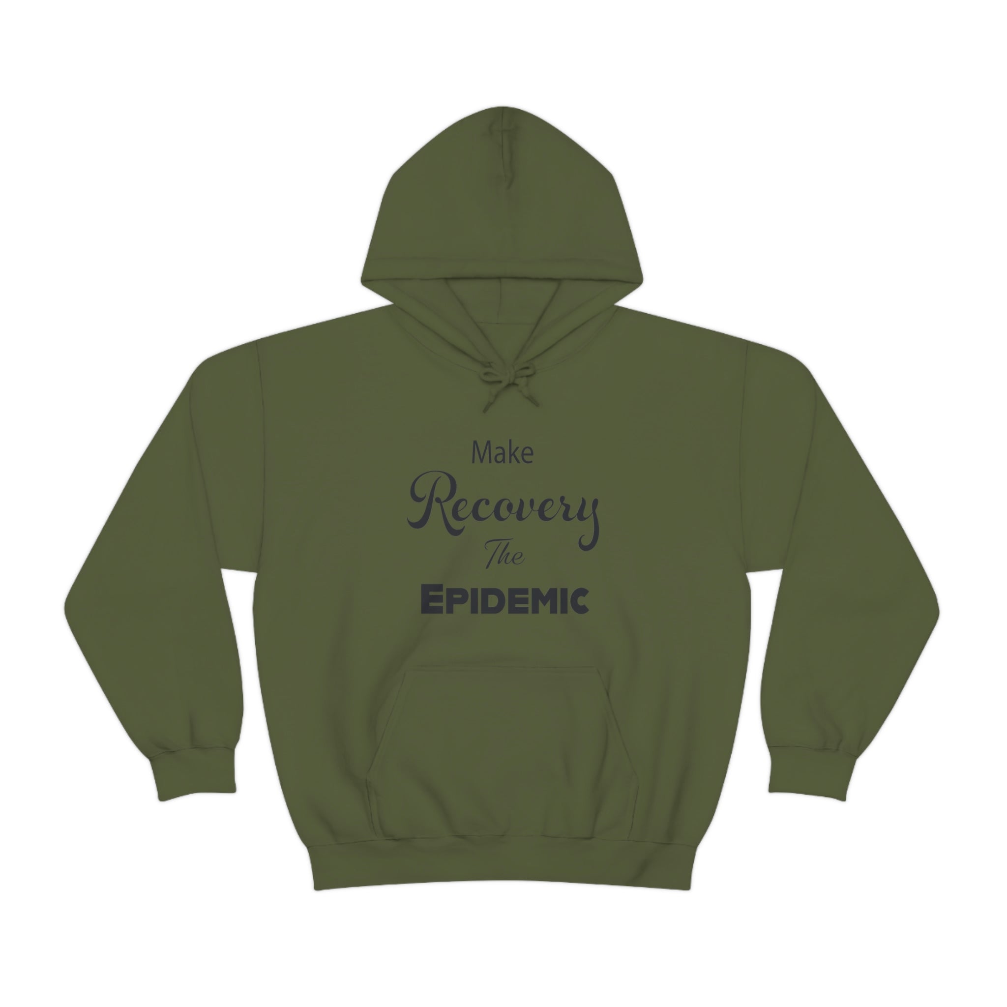 Make Recovery The Epidemic - Unisex Heavy Blend™ Hooded Sweatshirt