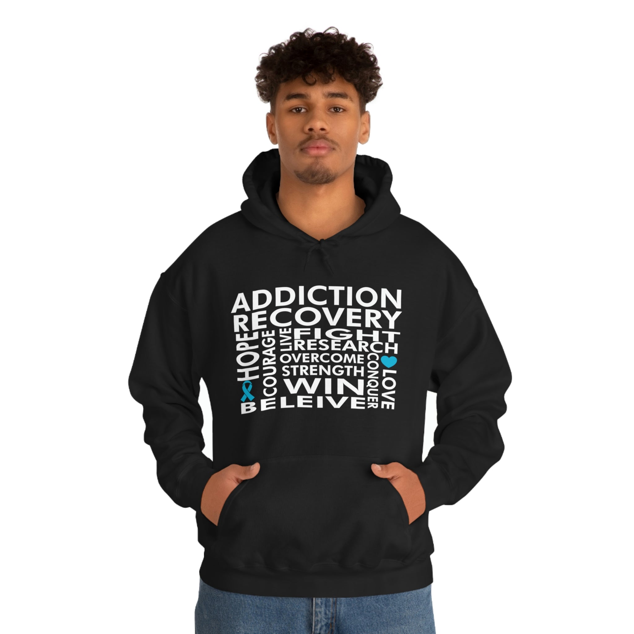 Addiction Recovery - Unisex Heavy Blend™ Hooded Sweatshirt