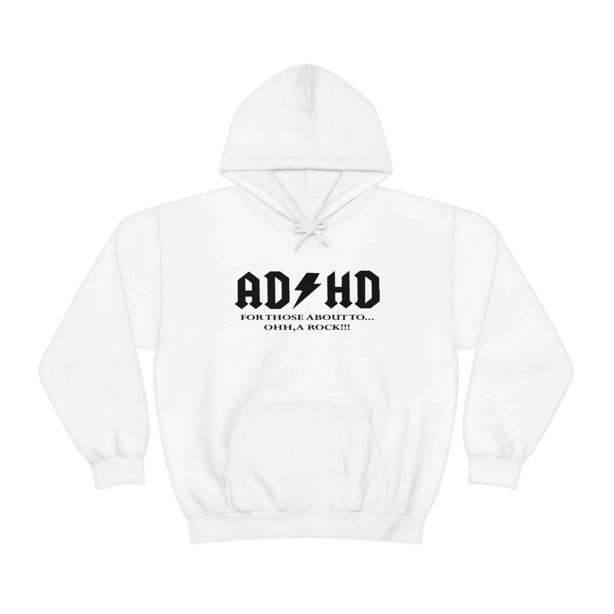 ADHD Look a Rock - Unisex Heavy Blend™ Hooded Sweatshirt