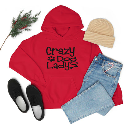 Crazy Dog Lady - Unisex Heavy Blend™ Hooded Sweatshirt