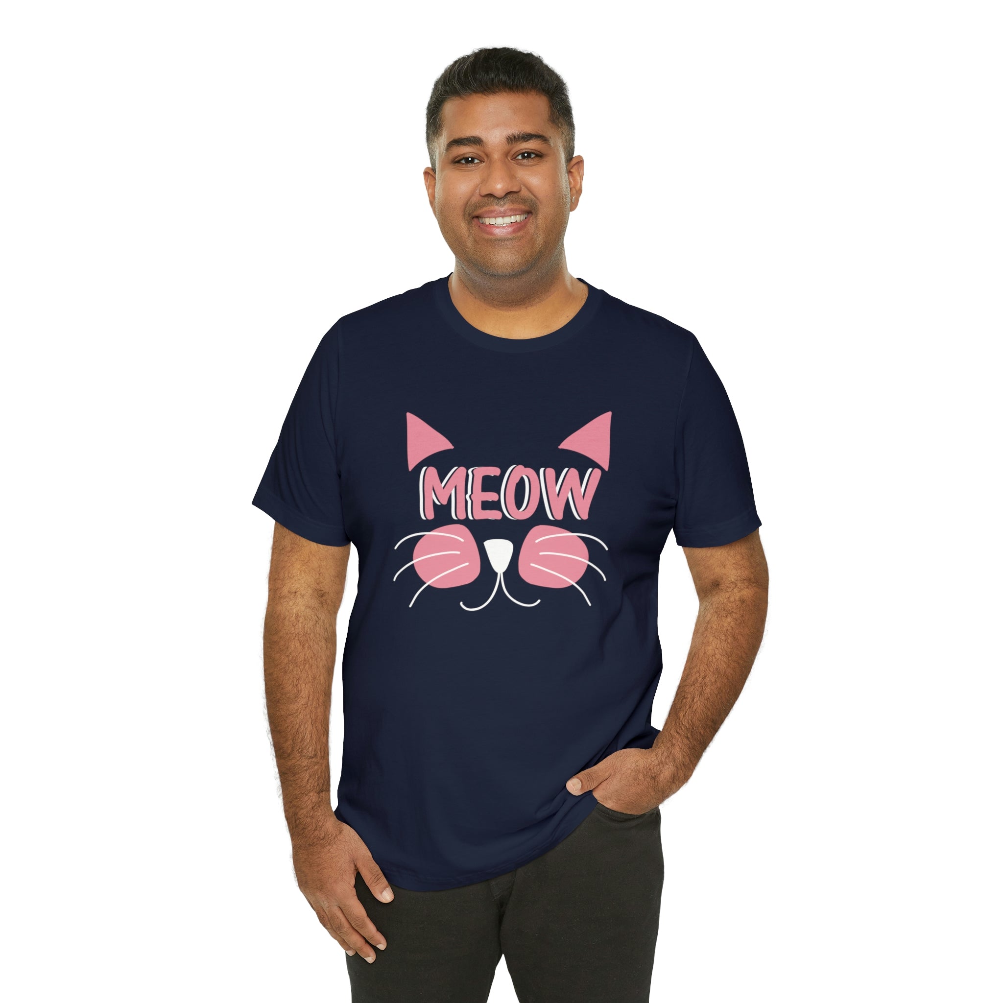 Meow - Unisex Jersey Short Sleeve Tee