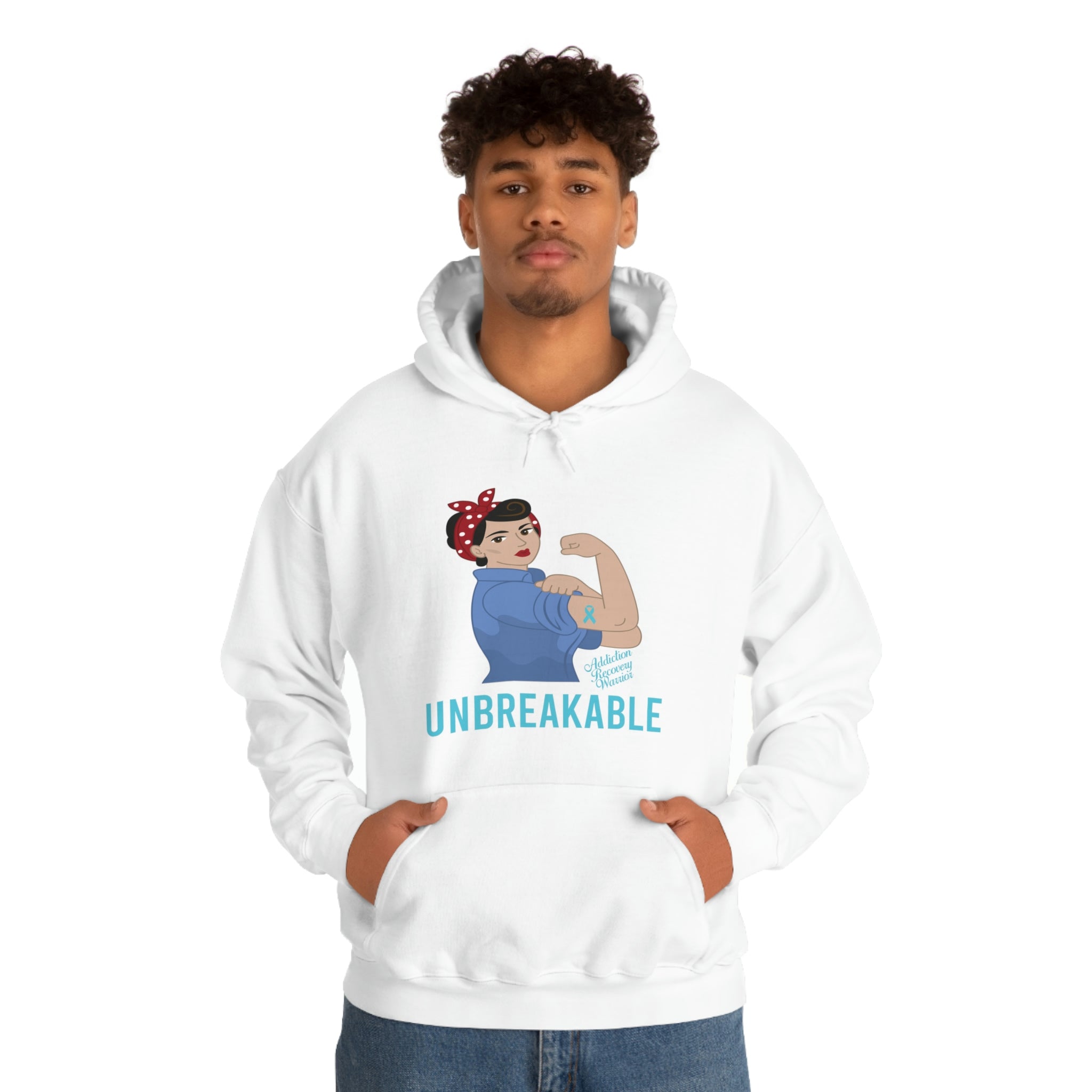 Unbreakable - Unisex Heavy Blend™ Hooded Sweatshirt