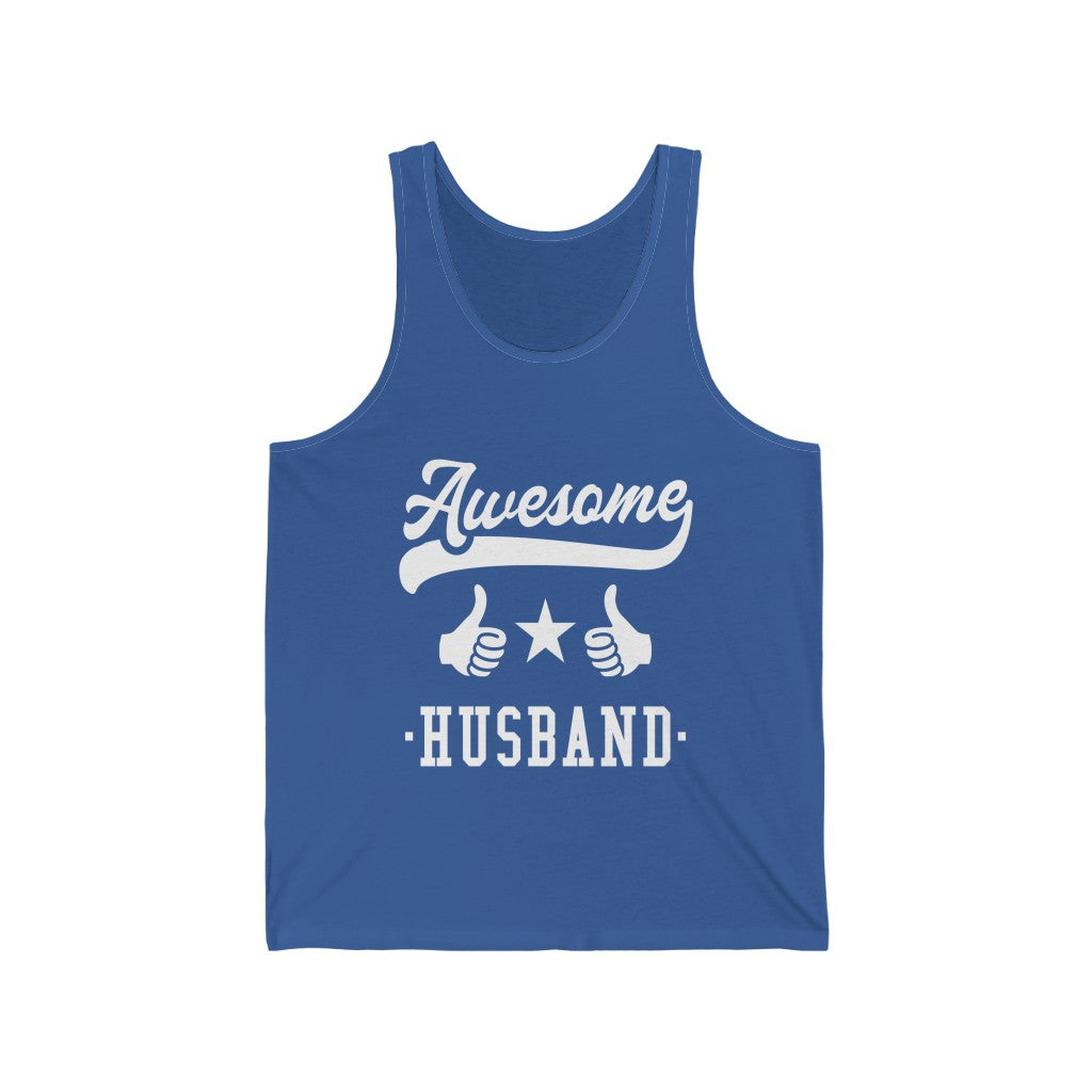 Awesome Husband - Unisex Jersey Tank Top