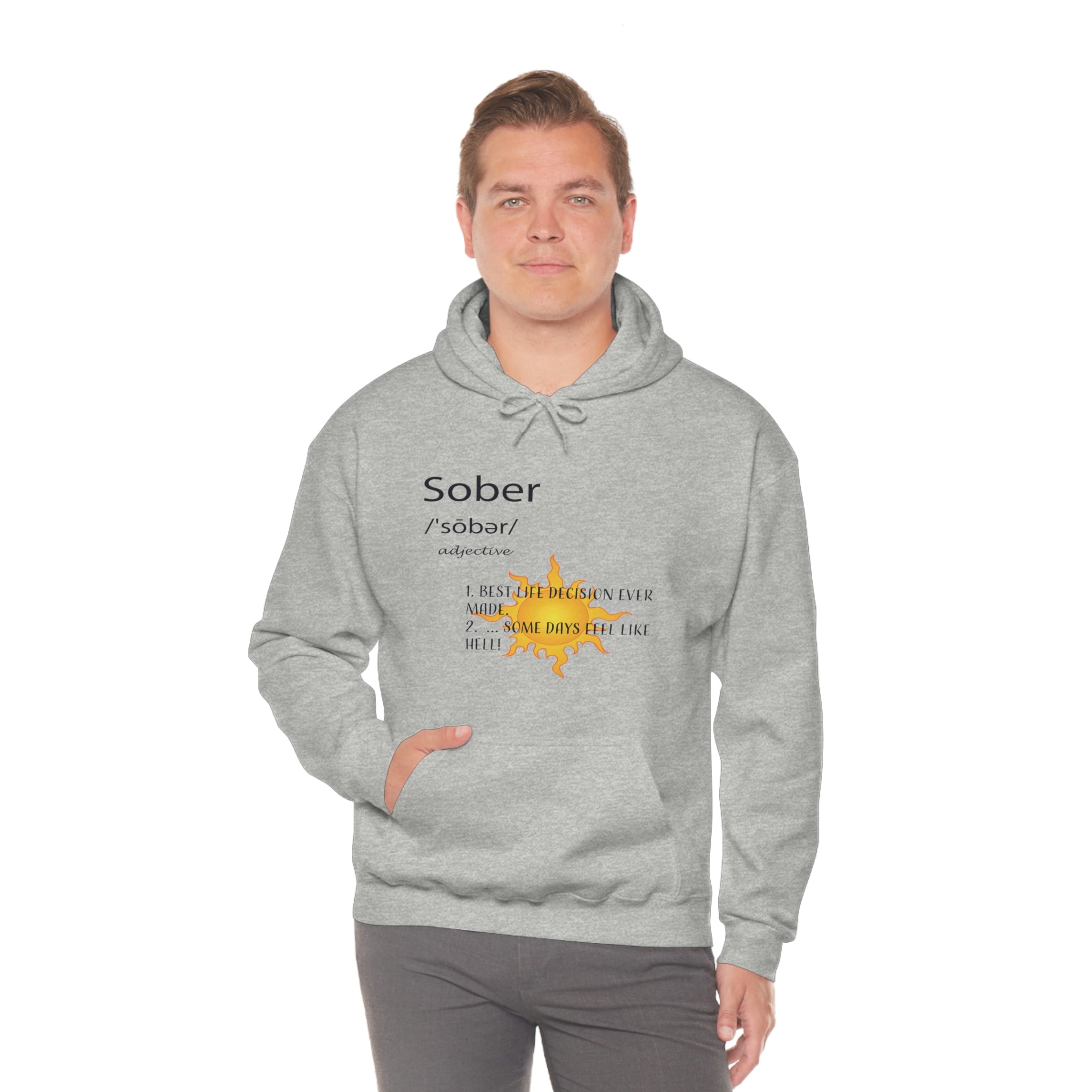 Sober - Unisex Heavy Blend™ Hooded Sweatshirt