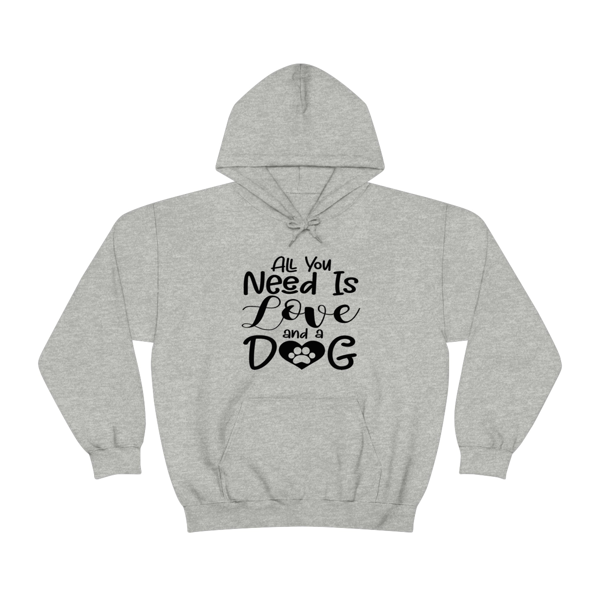 All You Need Is Love &amp; A Dog - Unisex Heavy Blend™ Hooded Sweatshirt