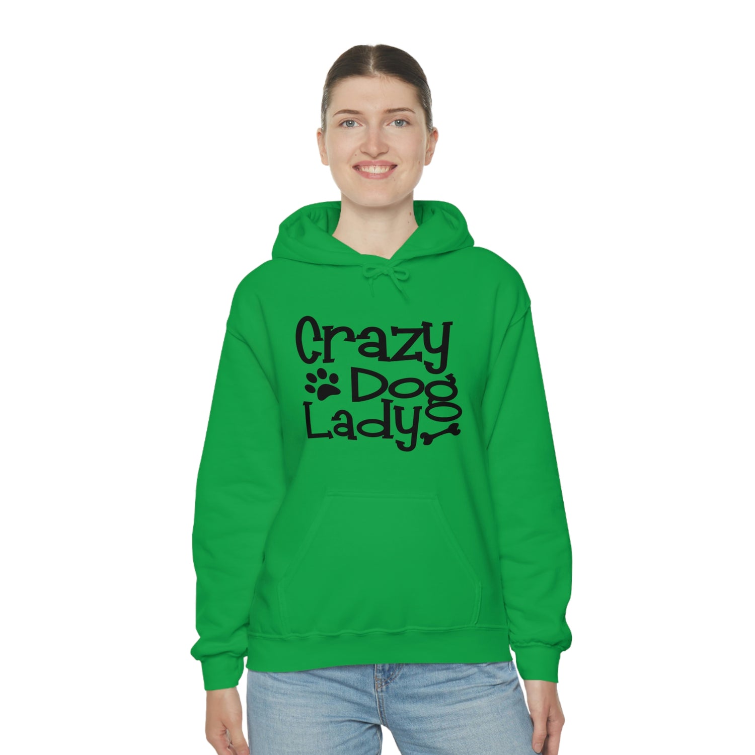 Crazy Dog Lady - Unisex Heavy Blend™ Hooded Sweatshirt