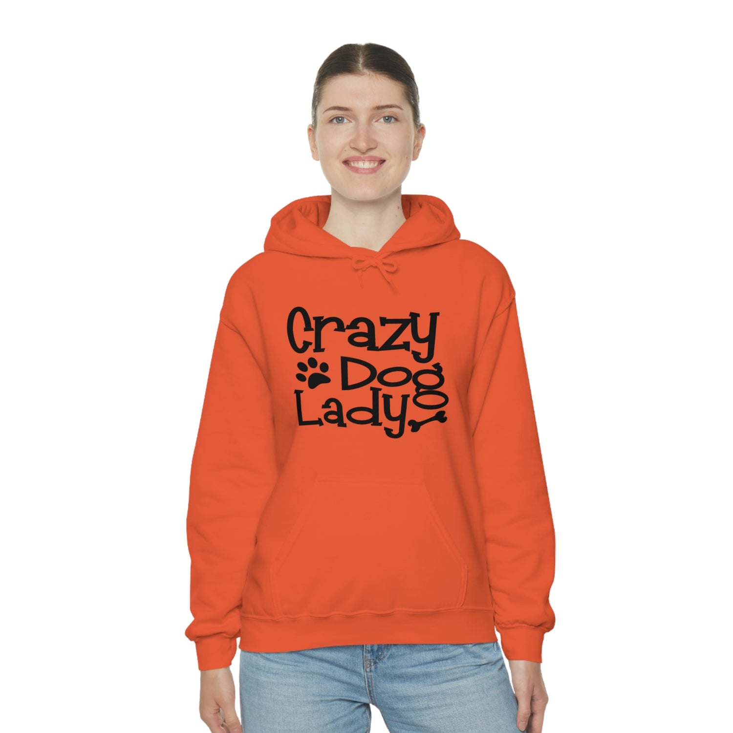 Crazy Dog Lady - Unisex Heavy Blend™ Hooded Sweatshirt