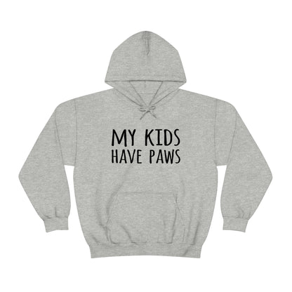 My Kids Have Paws - Unisex Heavy Blend™ Hooded Sweatshirt