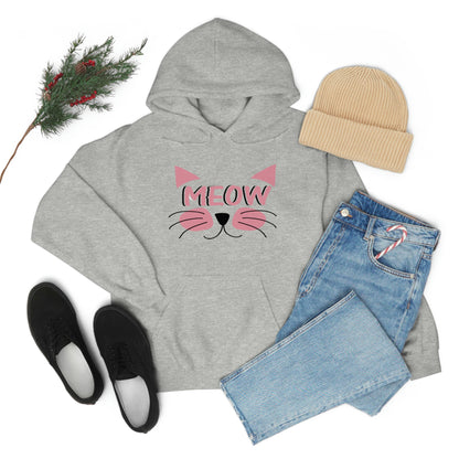 Meow - Unisex Heavy Blend™ Hooded Sweatshirt