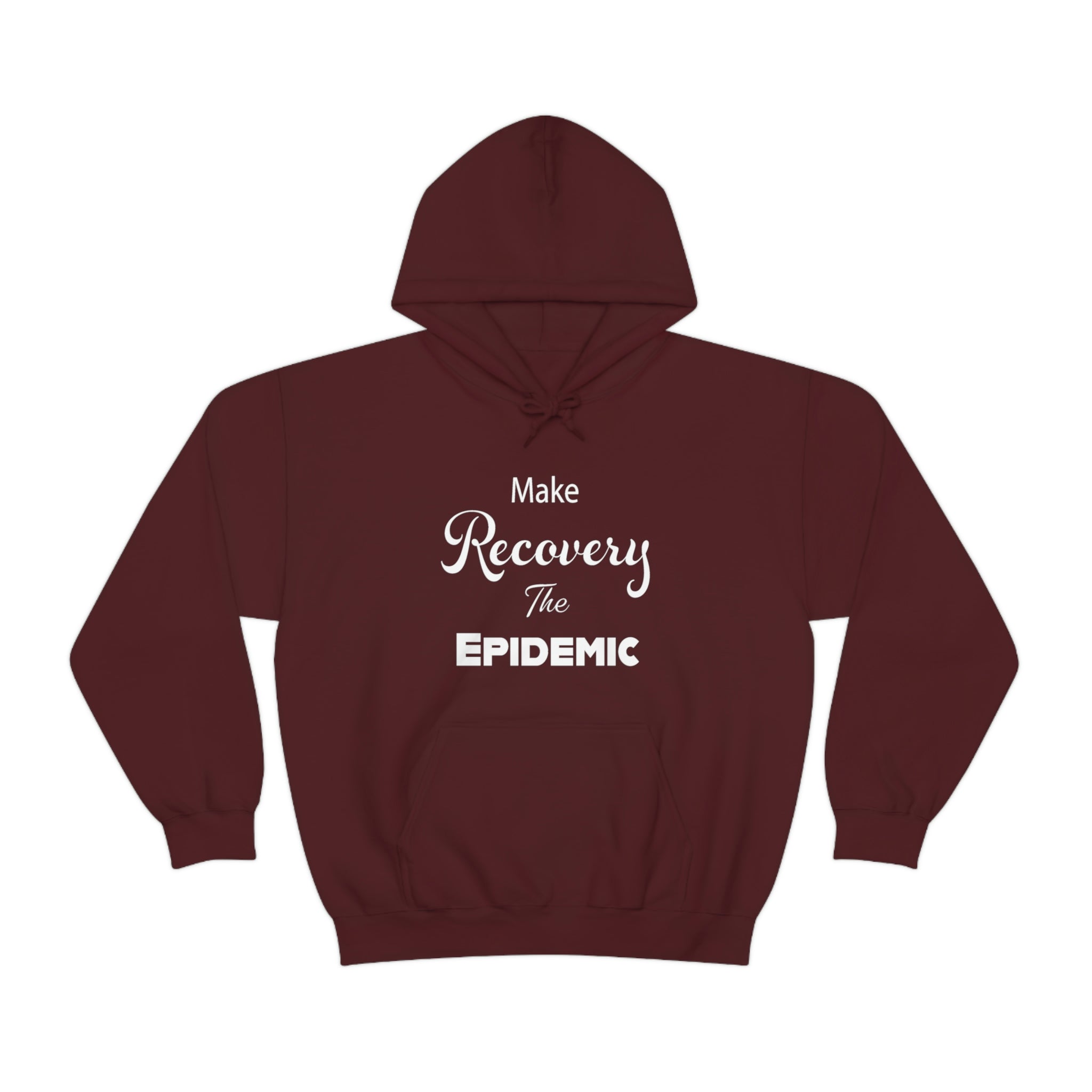 Make Recovery The Epidemic - Unisex Heavy Blend™ Hooded Sweatshirt