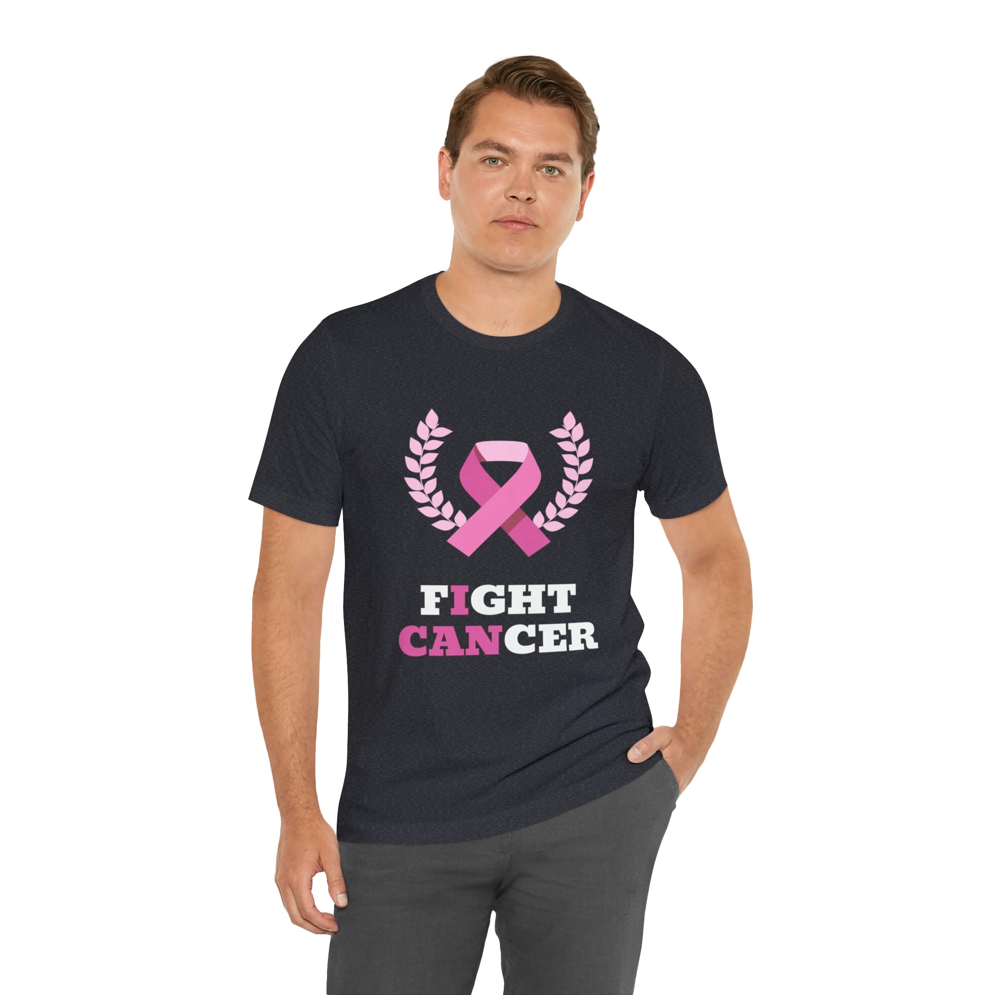 Fight Cancer I Can - Unisex Jersey Short Sleeve Tee