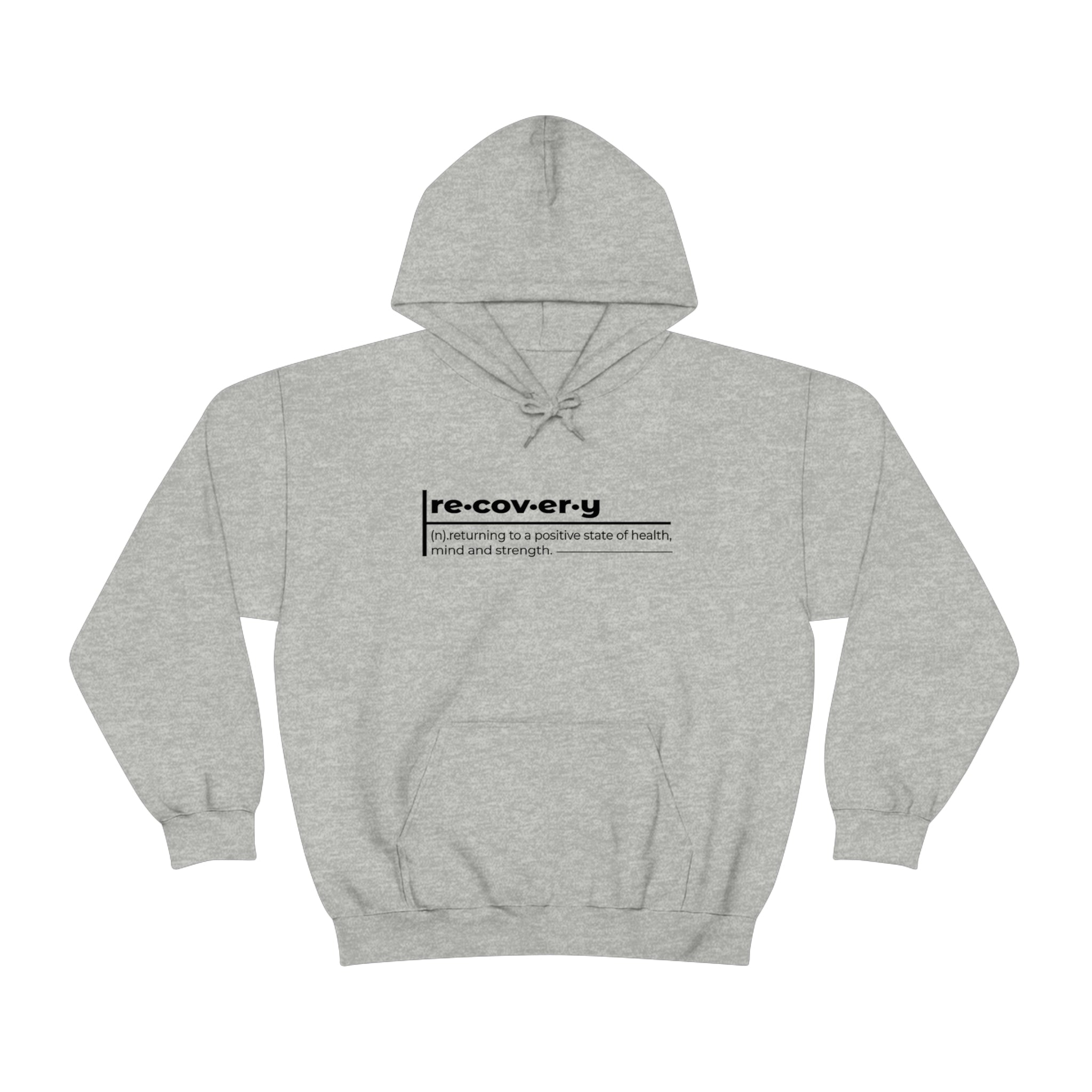 Recovery Definition - Unisex Heavy Blend™ Hooded Sweatshirt