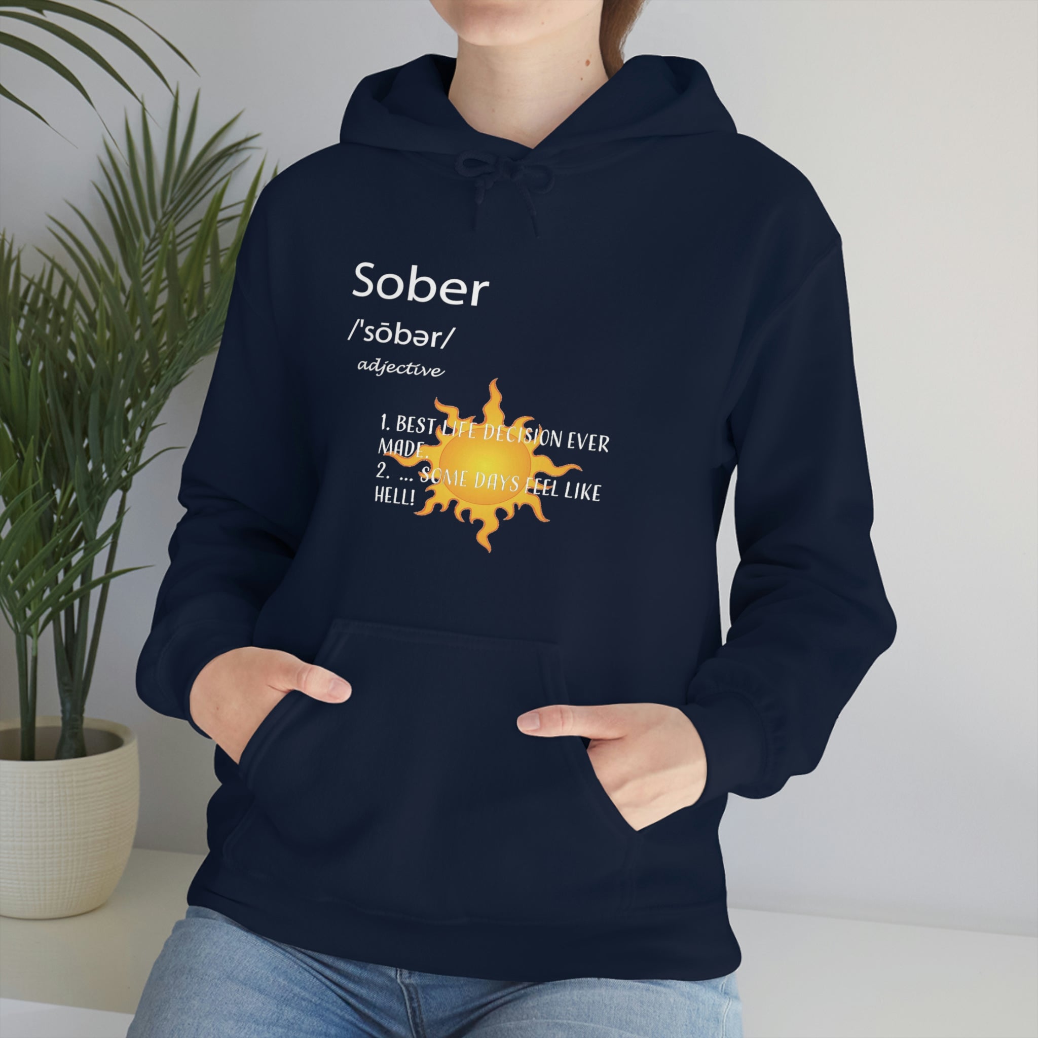 Sober - Unisex Heavy Blend™ Hooded Sweatshirt