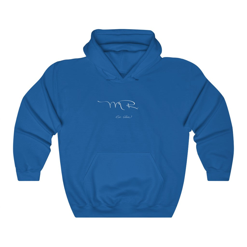 Mr. Established Wedding Date Customizable - Unisex Heavy Blend™ Hooded Sweatshirt