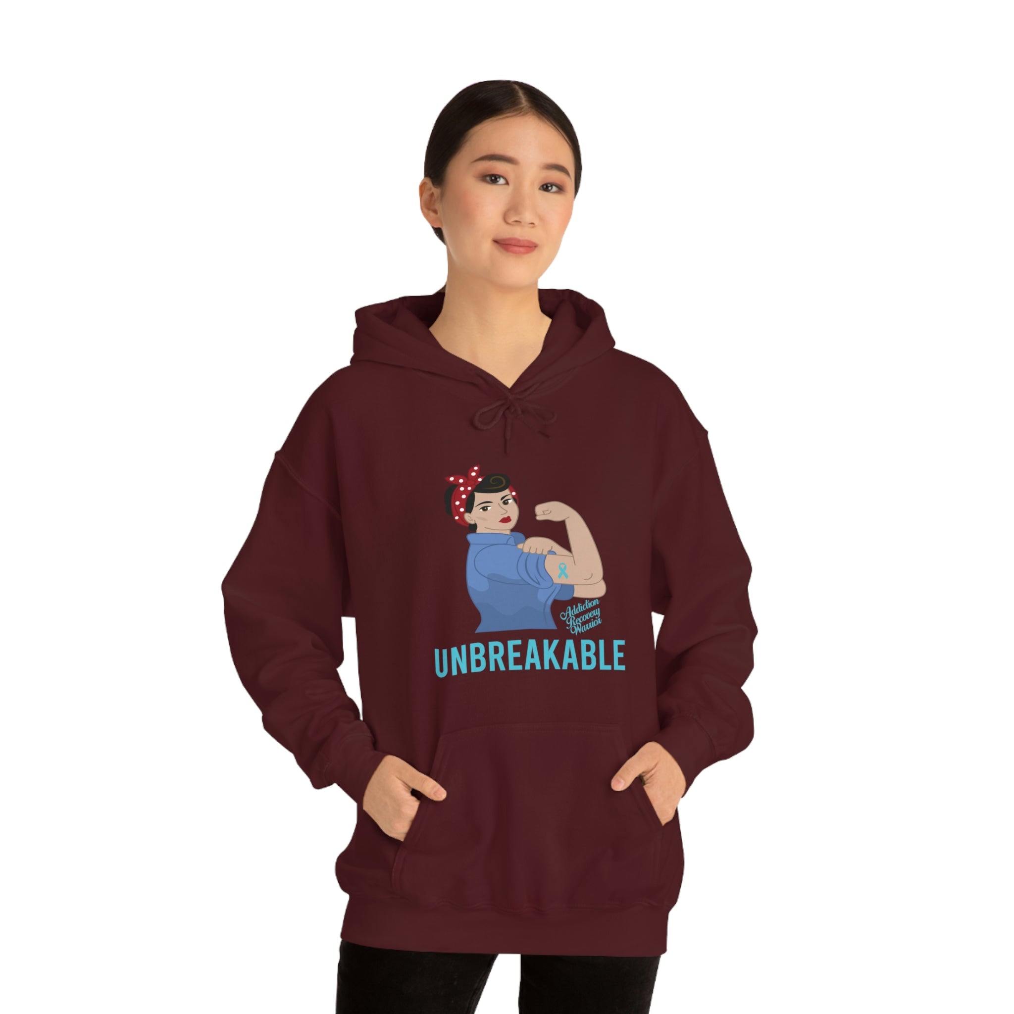 Unbreakable - Unisex Heavy Blend™ Hooded Sweatshirt