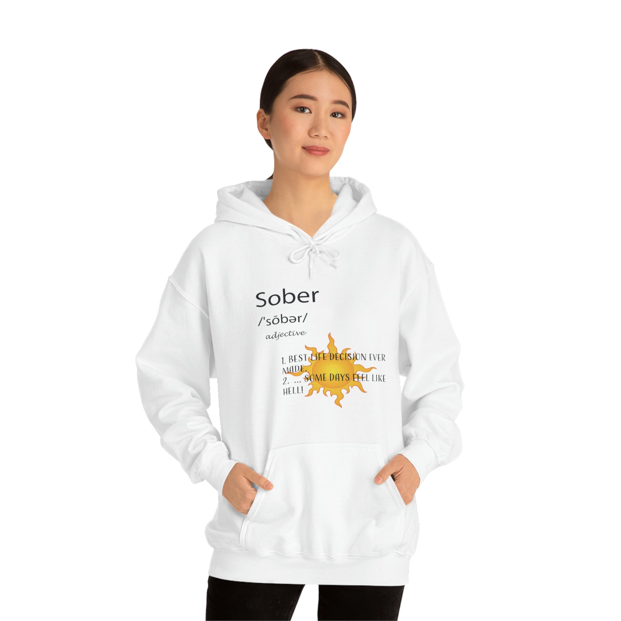 Sober - Unisex Heavy Blend™ Hooded Sweatshirt