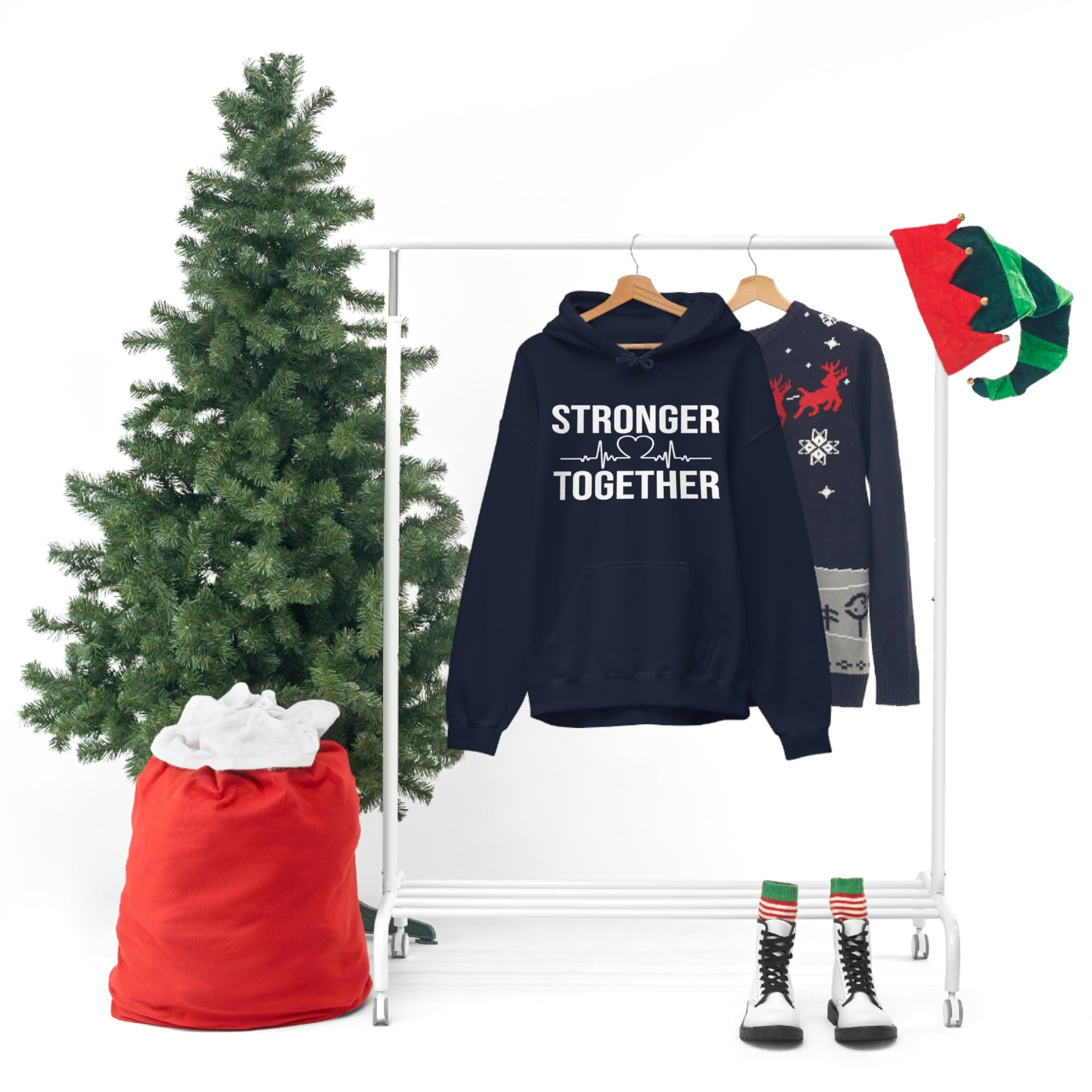 Stronger Together - Unisex Heavy Blend™ Hooded Sweatshirt