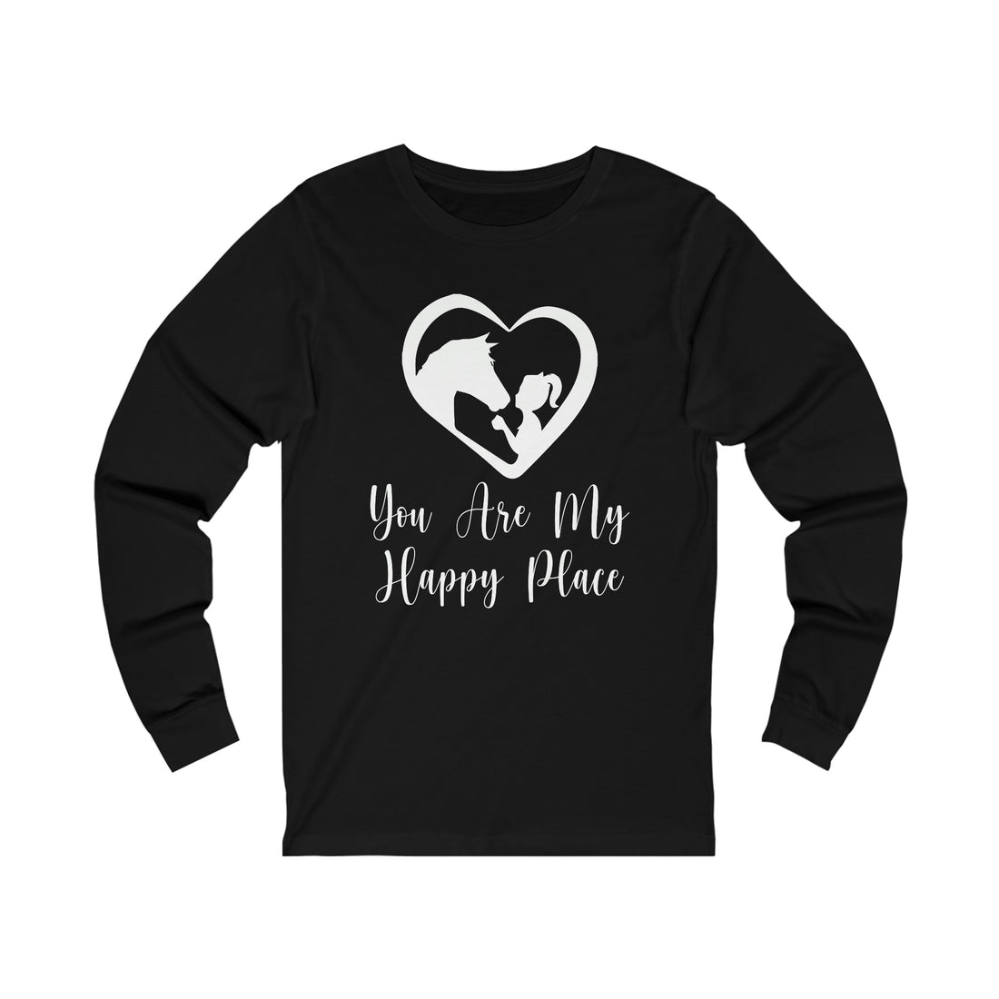 You Are My Happy Place - Unisex Jersey Long Sleeve Tee