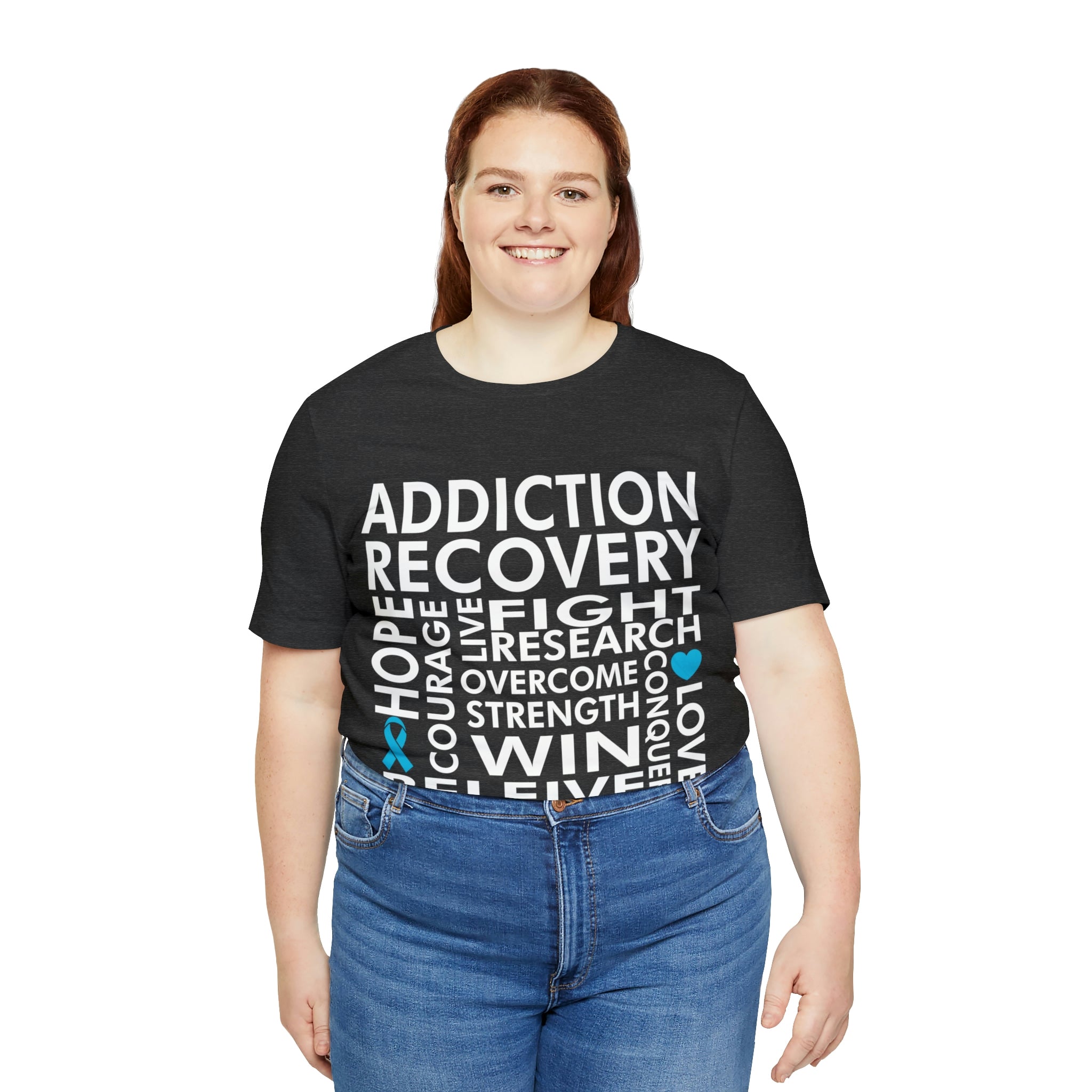 Addiction Recovery - Unisex Jersey Short Sleeve Tee