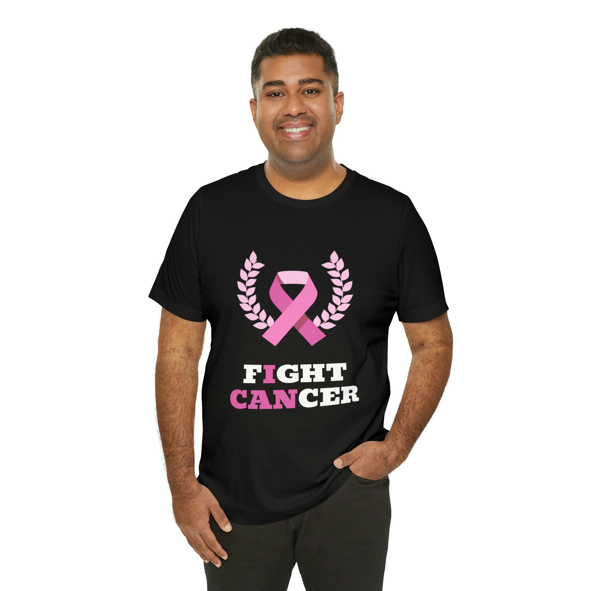 Fight Cancer I Can - Unisex Jersey Short Sleeve Tee