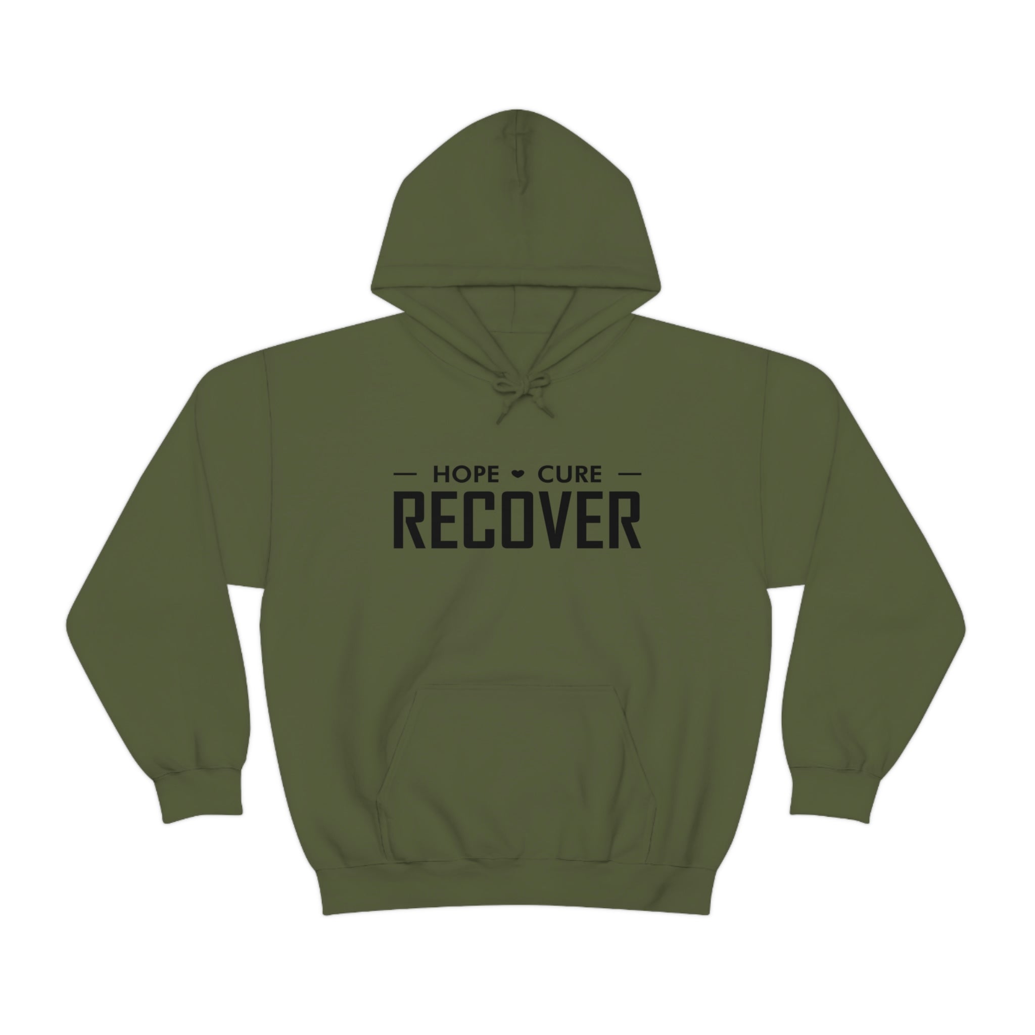 Hope Cure Recover - Unisex Heavy Blend™ Hooded Sweatshirt