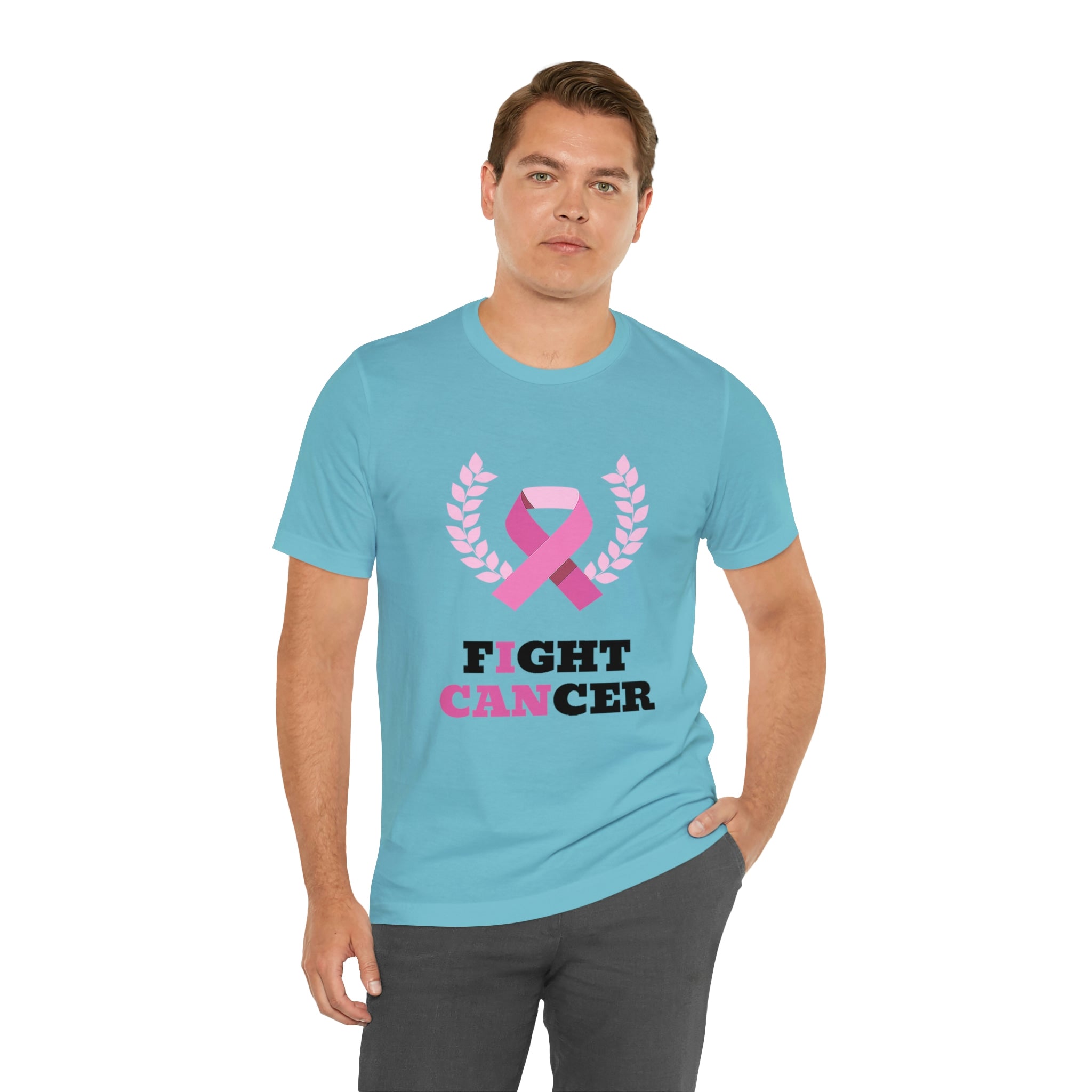 Fight Cancer I Can - Unisex Jersey Short Sleeve Tee