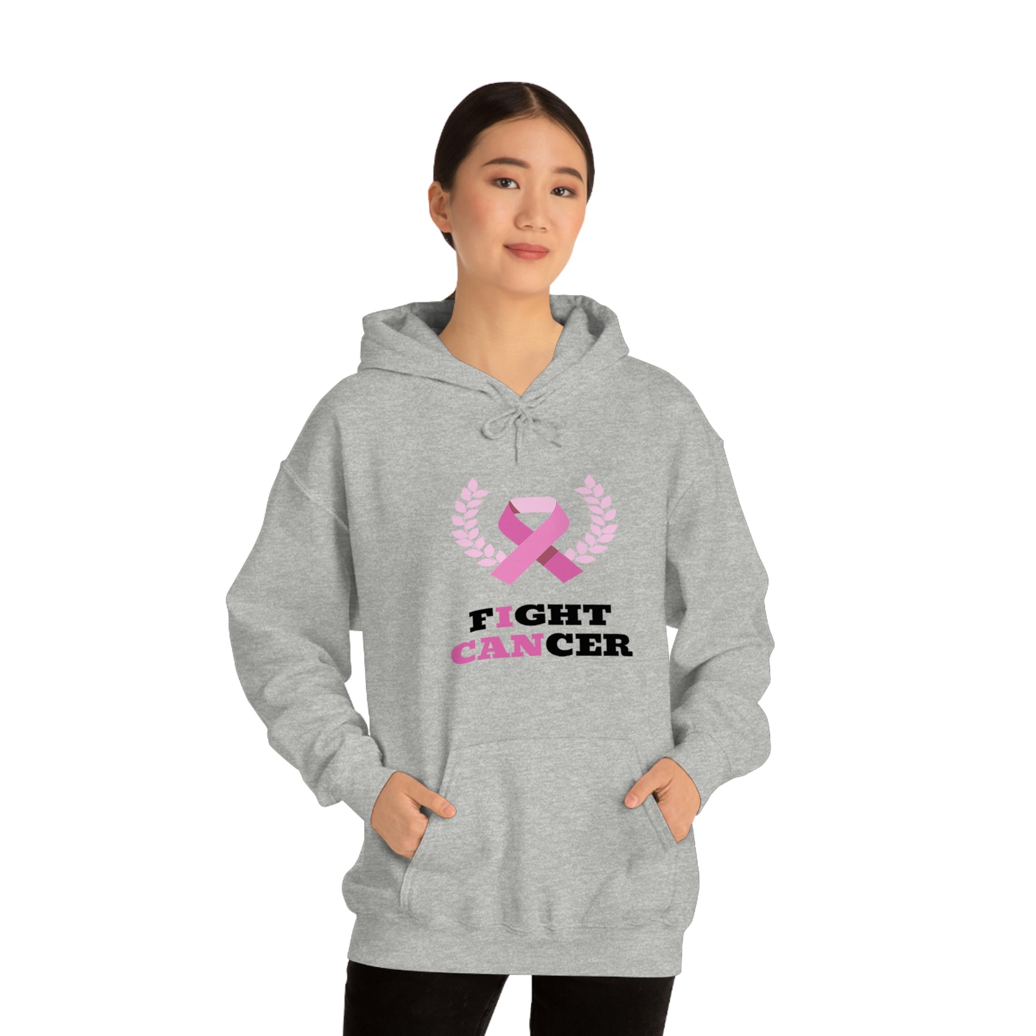 Fight Cancer I Can - Unisex Heavy Blend™ Hooded Sweatshirt